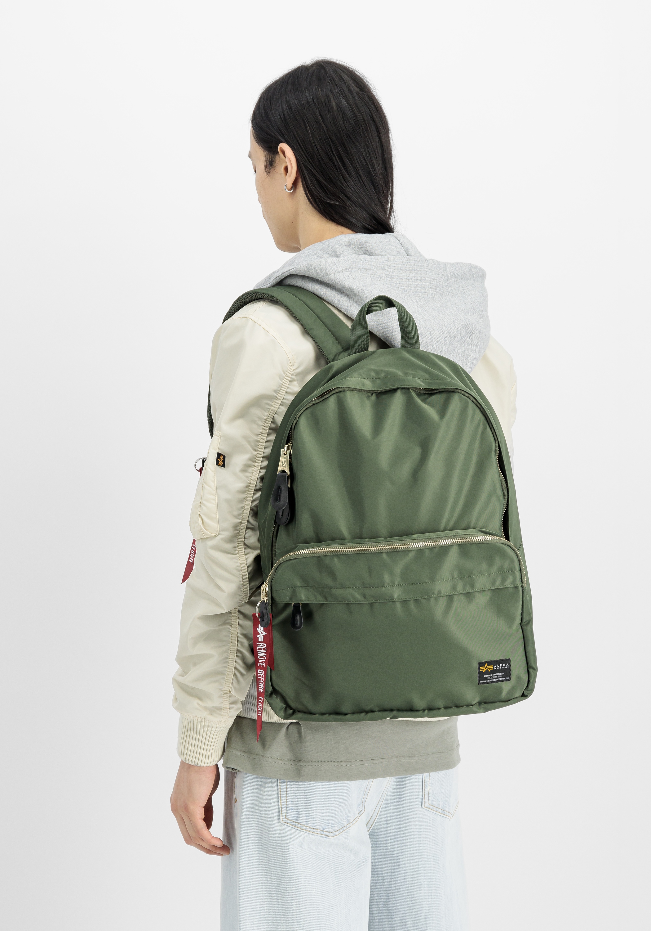 Alpha Industries Schultertasche »Alpha Industries Accessoires - Bags Crew Backpack«