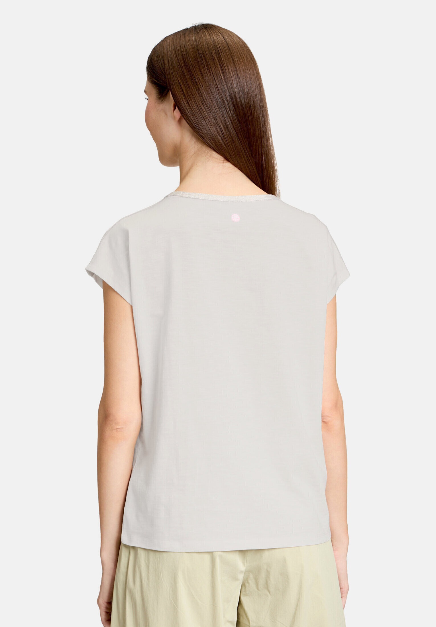 Cartoon Kurzarmshirt »Damen mit Placement« 1 Stk. Aufgesteppte Bänder