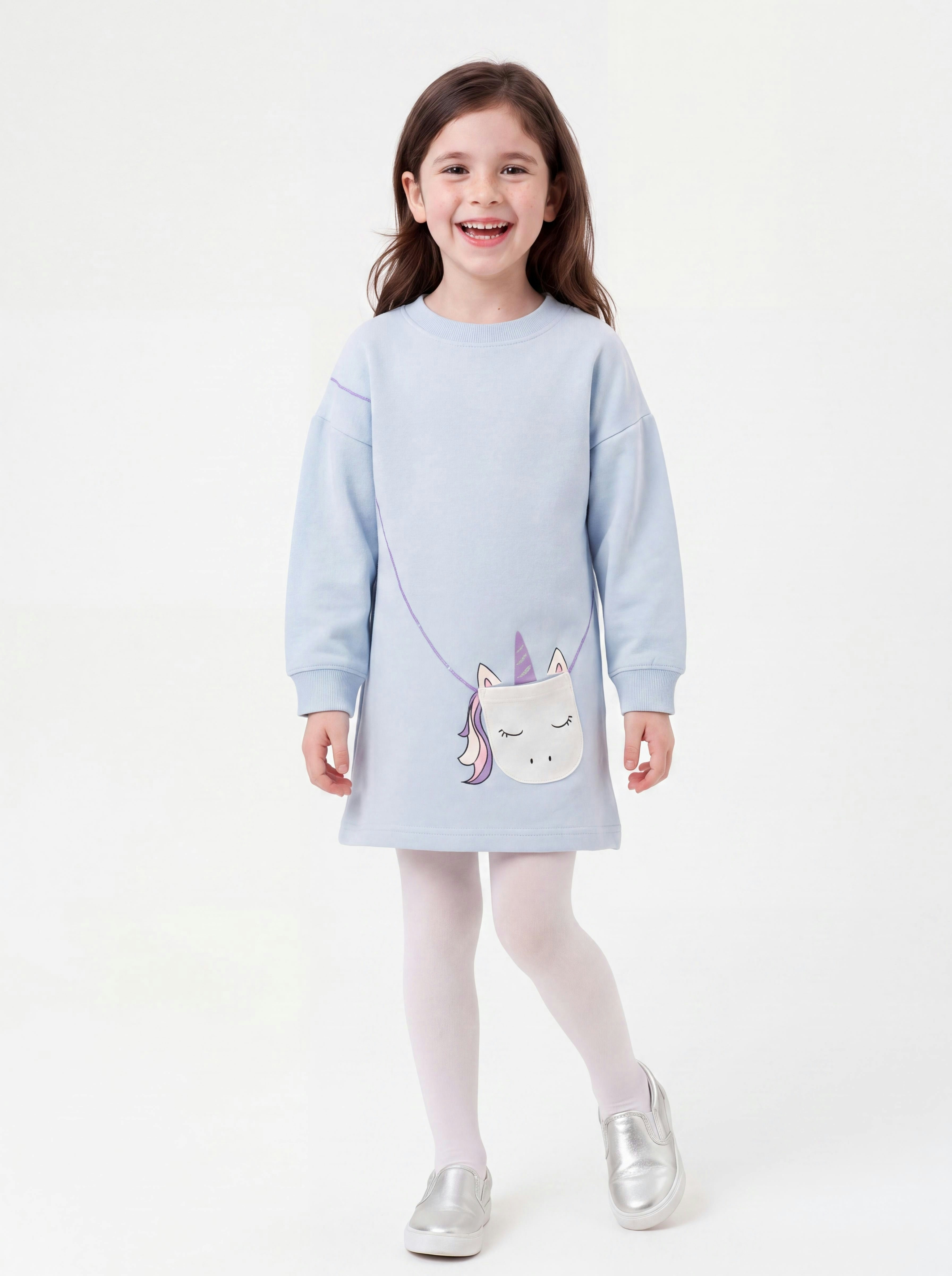 Blue Seven Sweatkleid Baumwolle