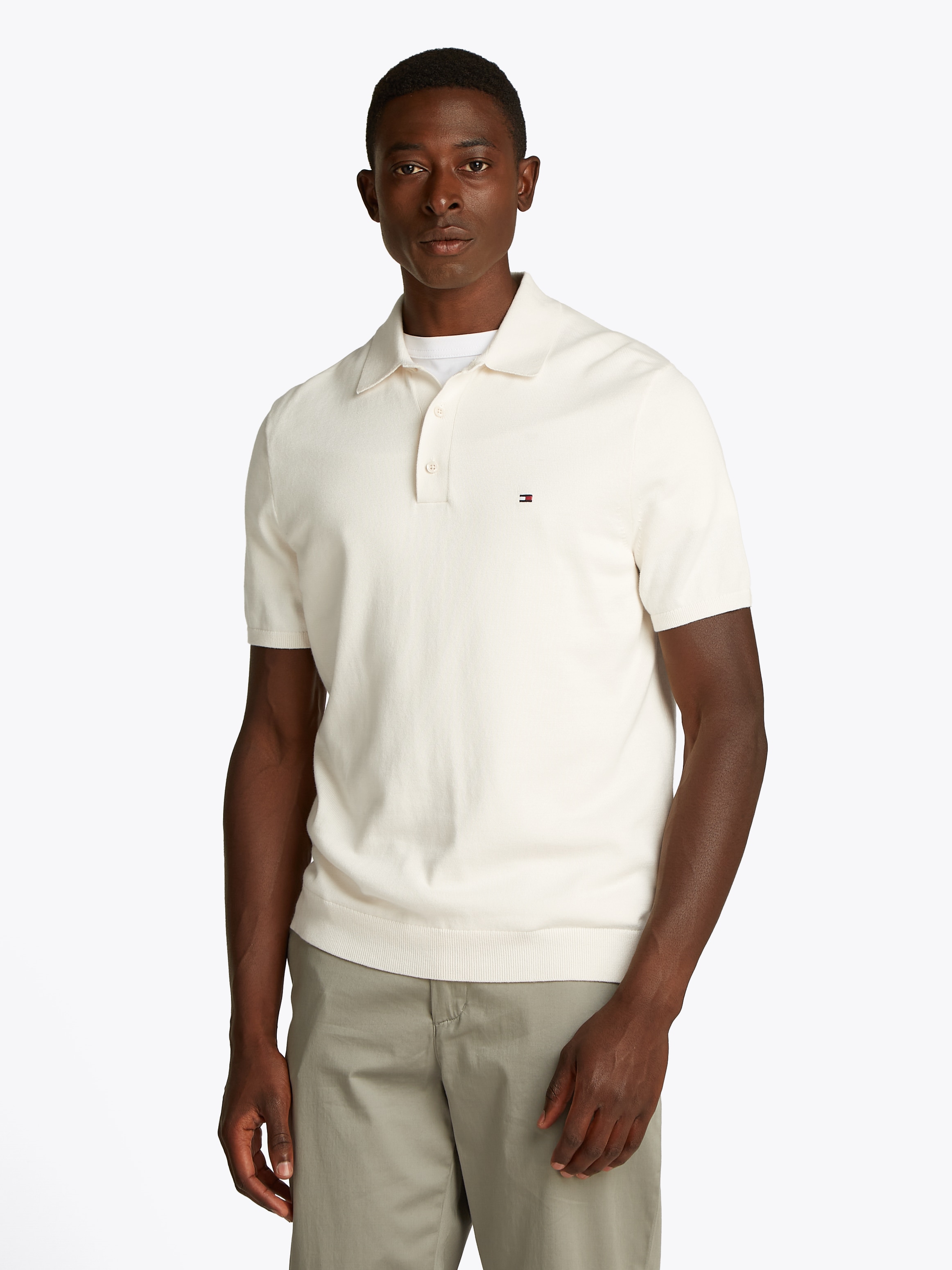 Tommy Hilfiger Poloshirt "ESSENTIAL COTTON KNITTED POLO" günstig online kaufen