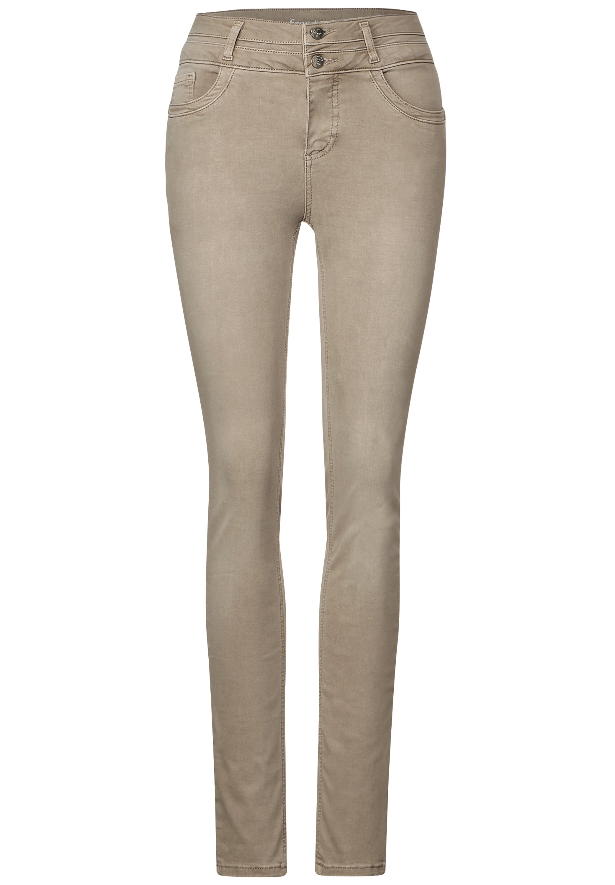 STREET ONE Slim-fit-Jeans, High Waist