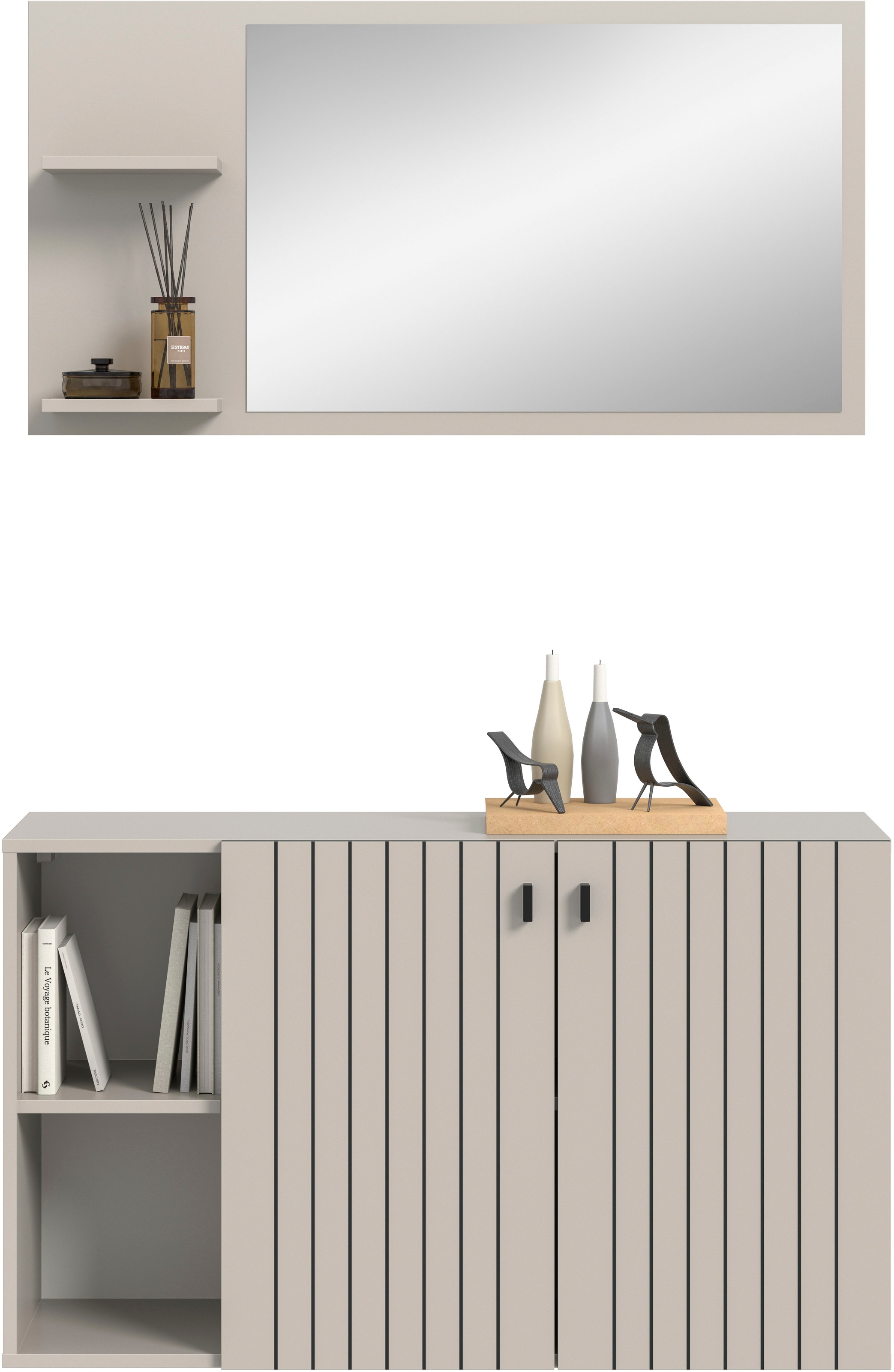 INOSIGN Garderoben-Set "TATIO, 2-tlg. Garderobenkombination, Breite: 106 cm günstig online kaufen