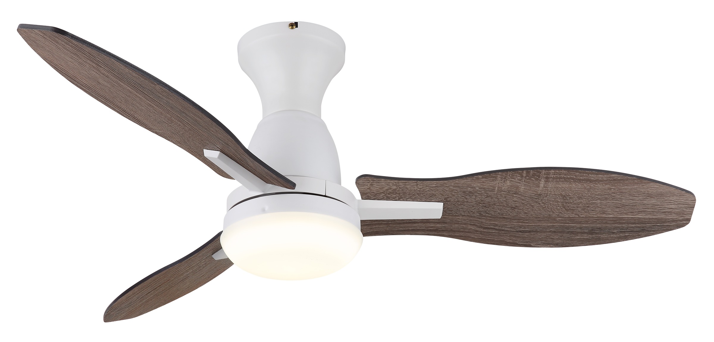 GLOBO LIGHTING Deckenleuchte »GALE« LED-Modul 1 Stk. warmweiß - kaltweiß Ventilator kühlen-heizen holzoptik CCT 3000/4500/6000K