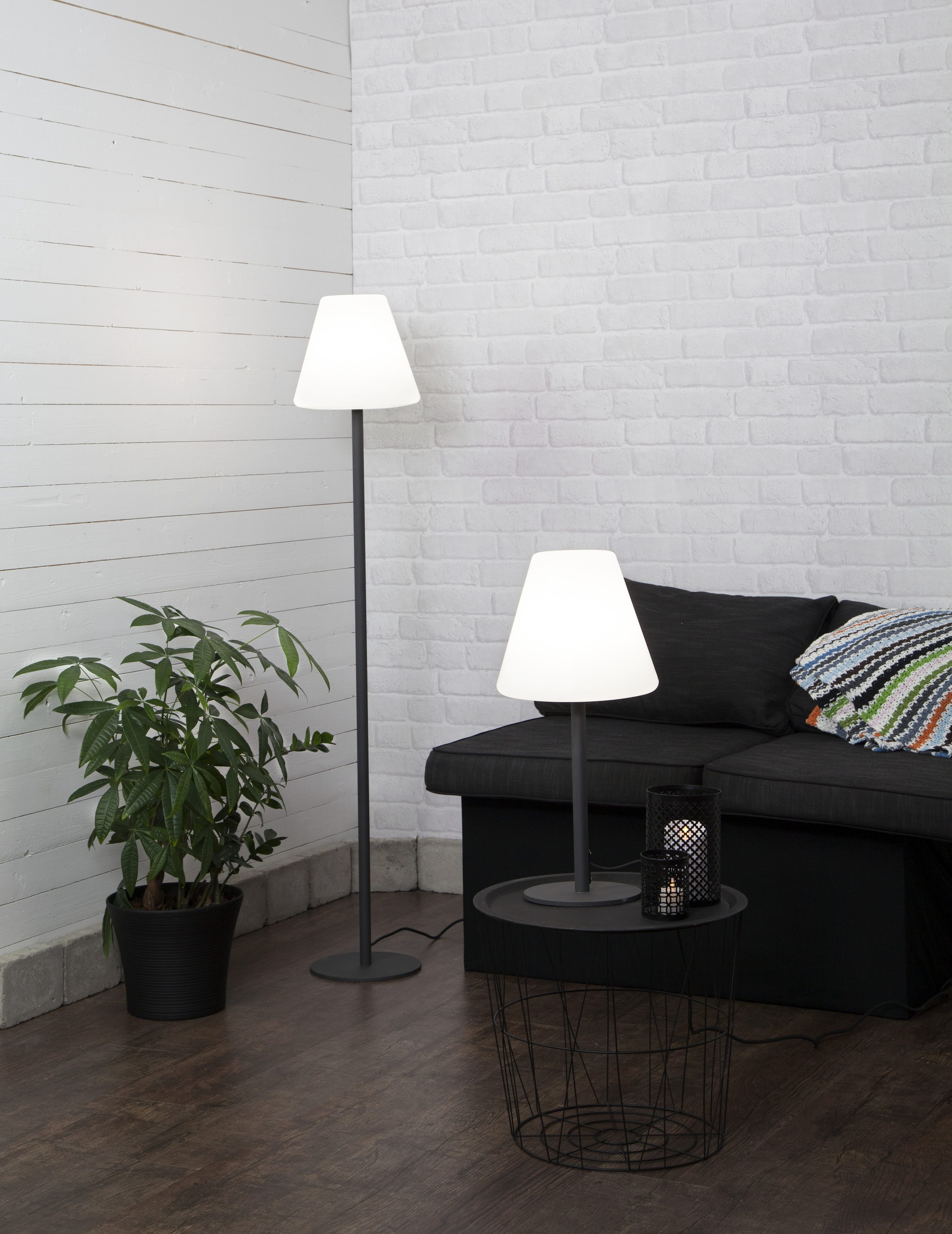 Parforce Traditional Hunting LED Außen-Stehlampe »Stehleuchte Kreta« E27 1 Stk. 150cm Höhe, E27-Fassung, max 25 W, 3 m H05RN-F-Kabel, IP65
