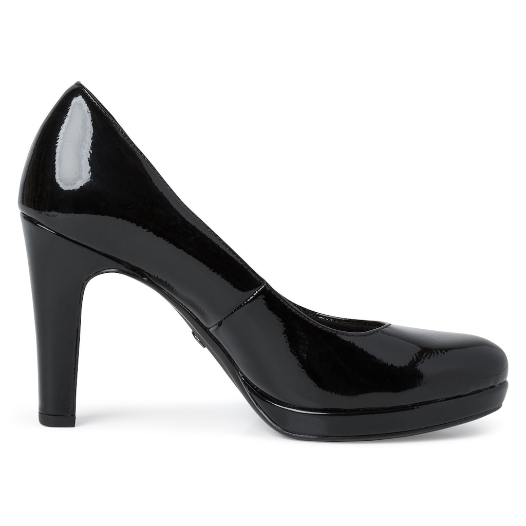 Tamaris High-Heel-Pumps, in glänzender Optik