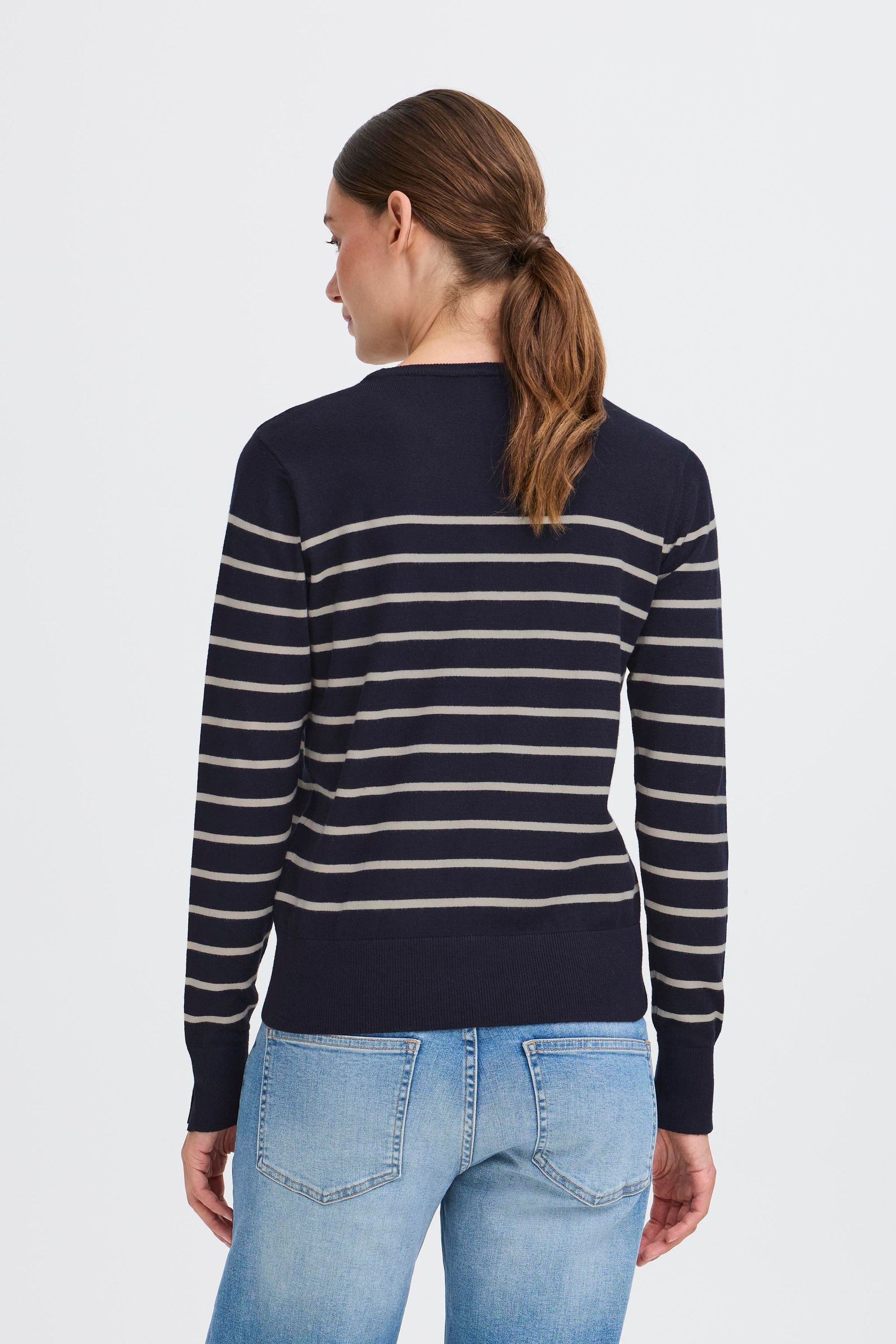 OXMO Strickfleece-Pullover »Strickpullover OXFKEANA«