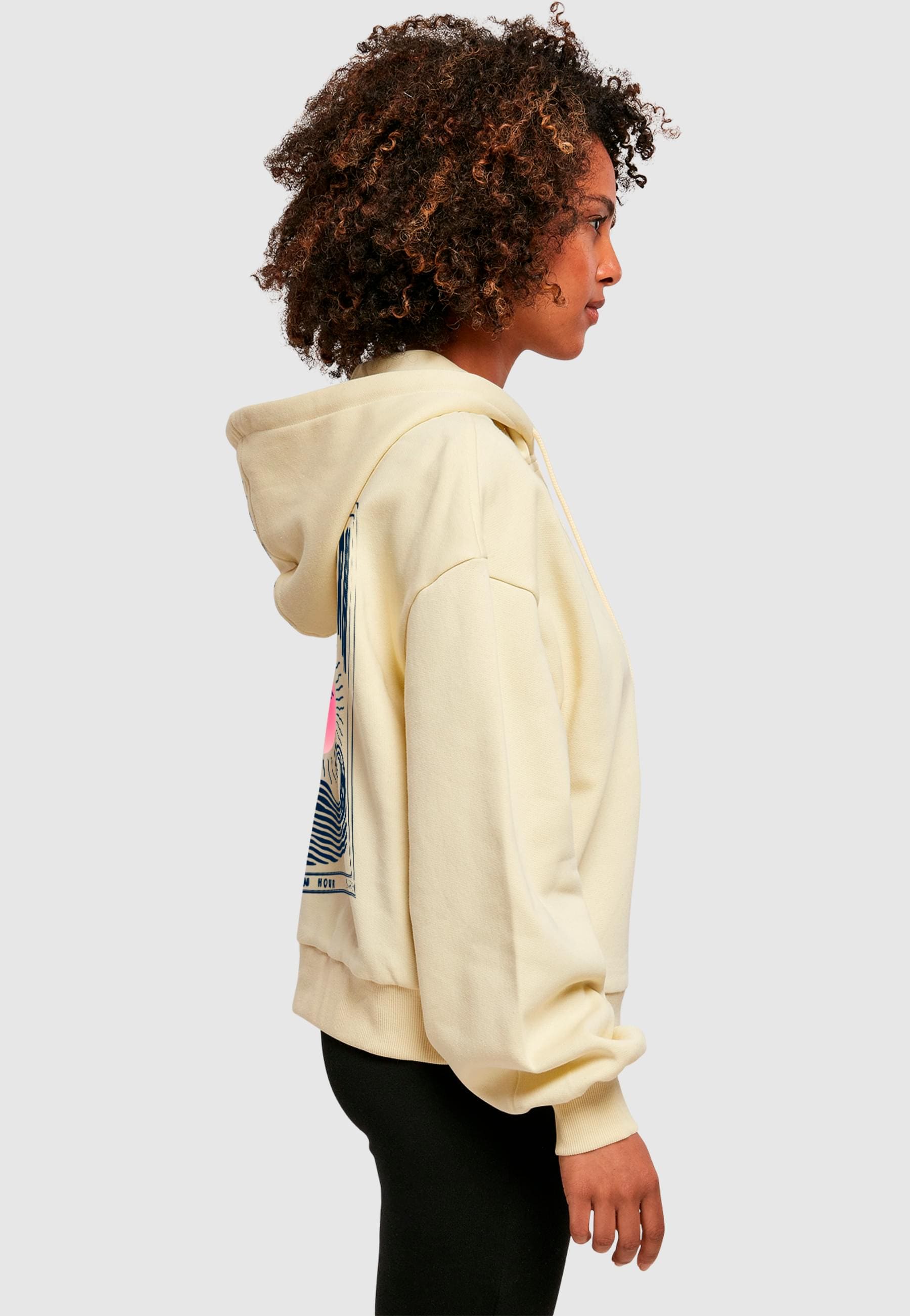 Merchcode Kapuzenpullover »Merchcode Ladies Sunset Charm Oversized Hoody«, (1 tlg.)