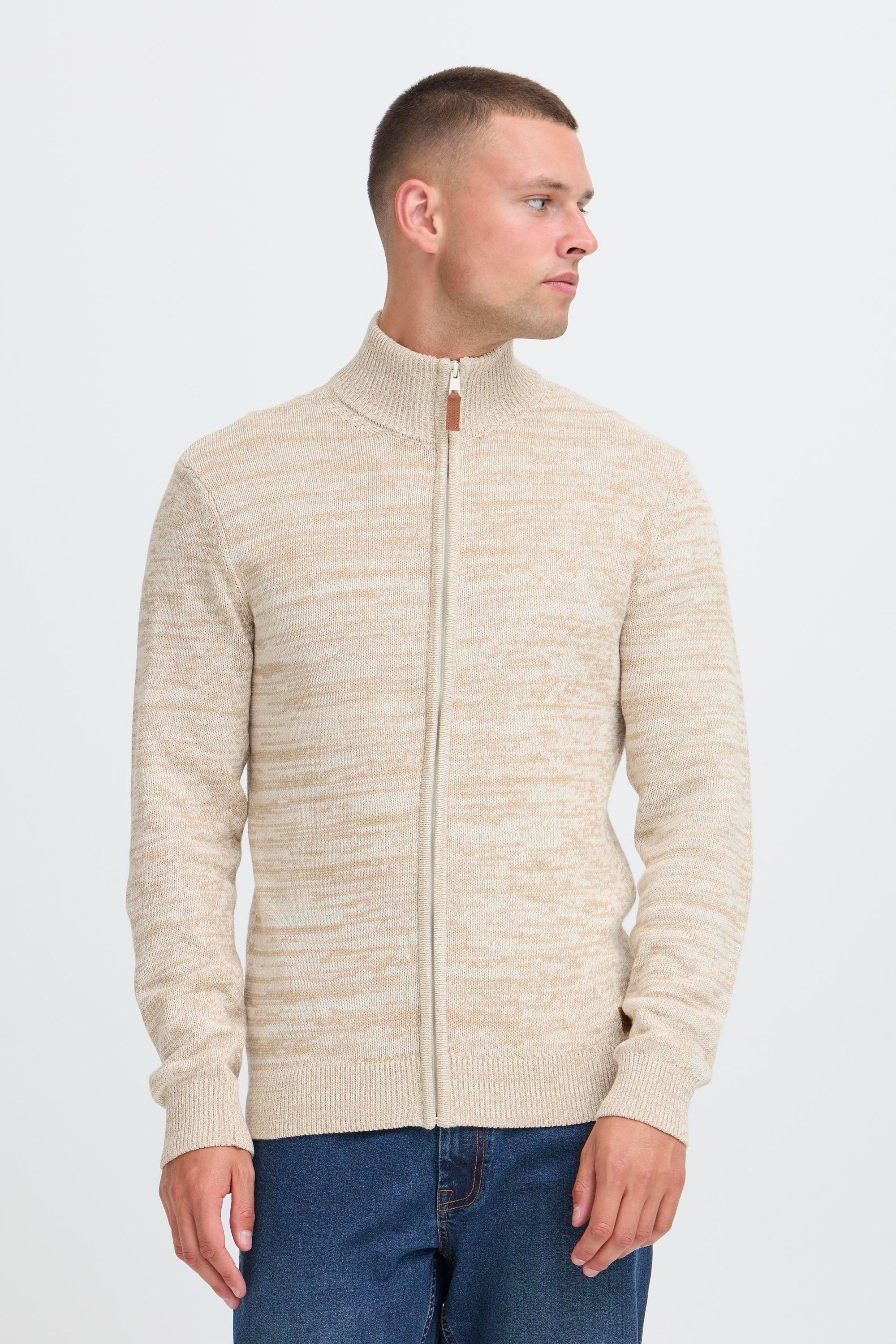 Blend Strickjacke "BHDano" Stilvolle Grobstrick-Jacke mit Stehkragen günstig online kaufen