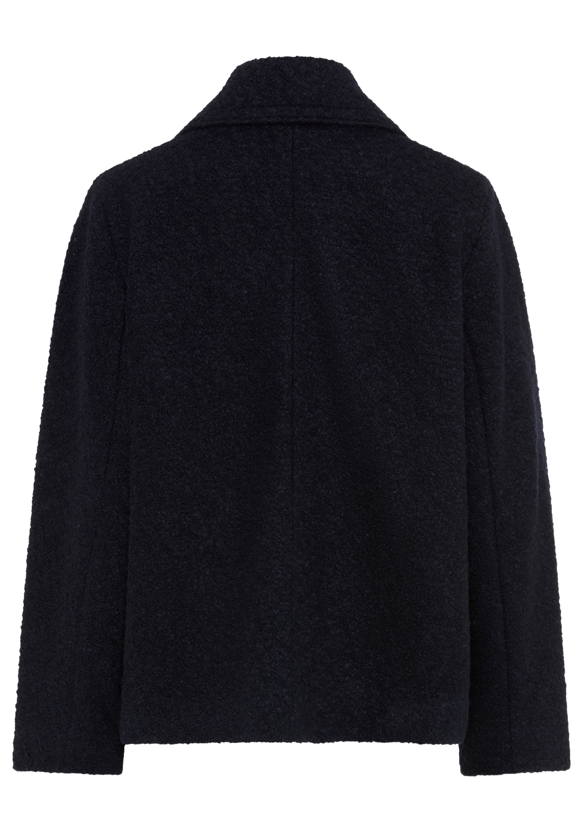 BOSS ORANGE Kurzmantel »Caban Premium Damenmode« mit Wolle, Loose Fit