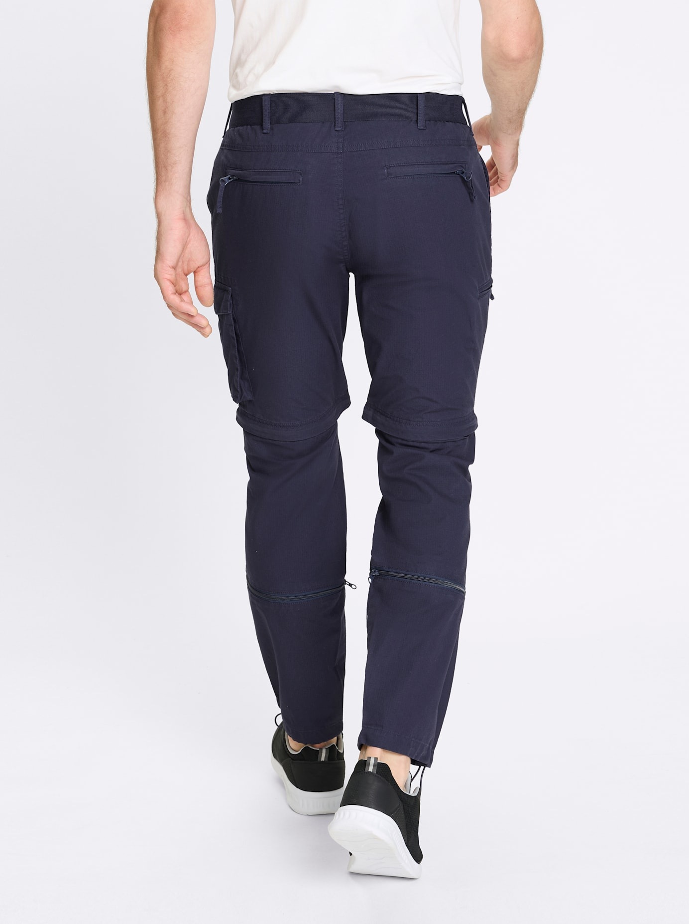 Outdoorhose CATAMARAN, Herren, Gr. 62, Normalgrößen, marine, 100% Baumwolle, unifarben, Hosen Outdoorhose 3