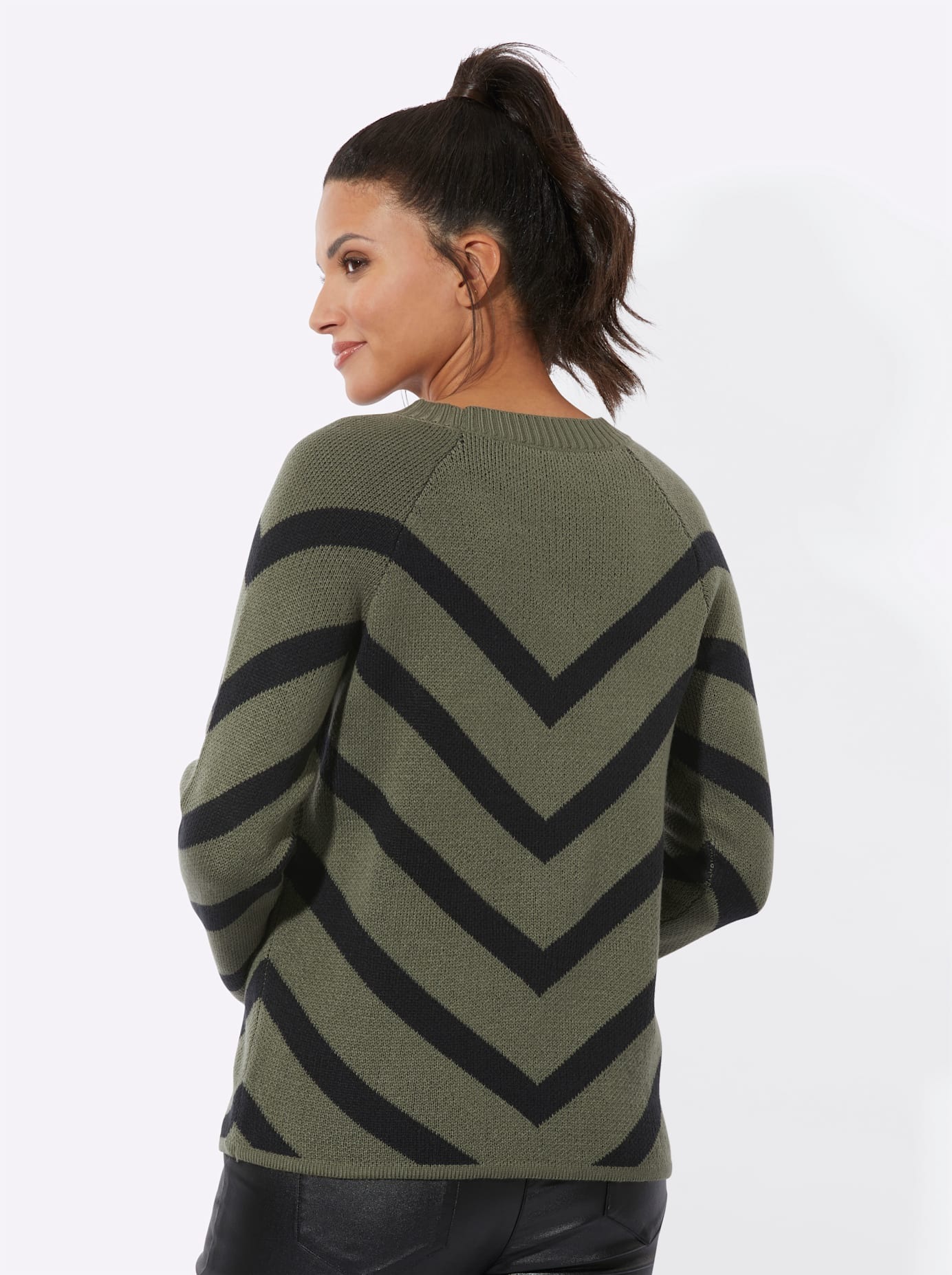 Classic Basics Jacquardpullover "Langarm-Pullover" günstig online kaufen