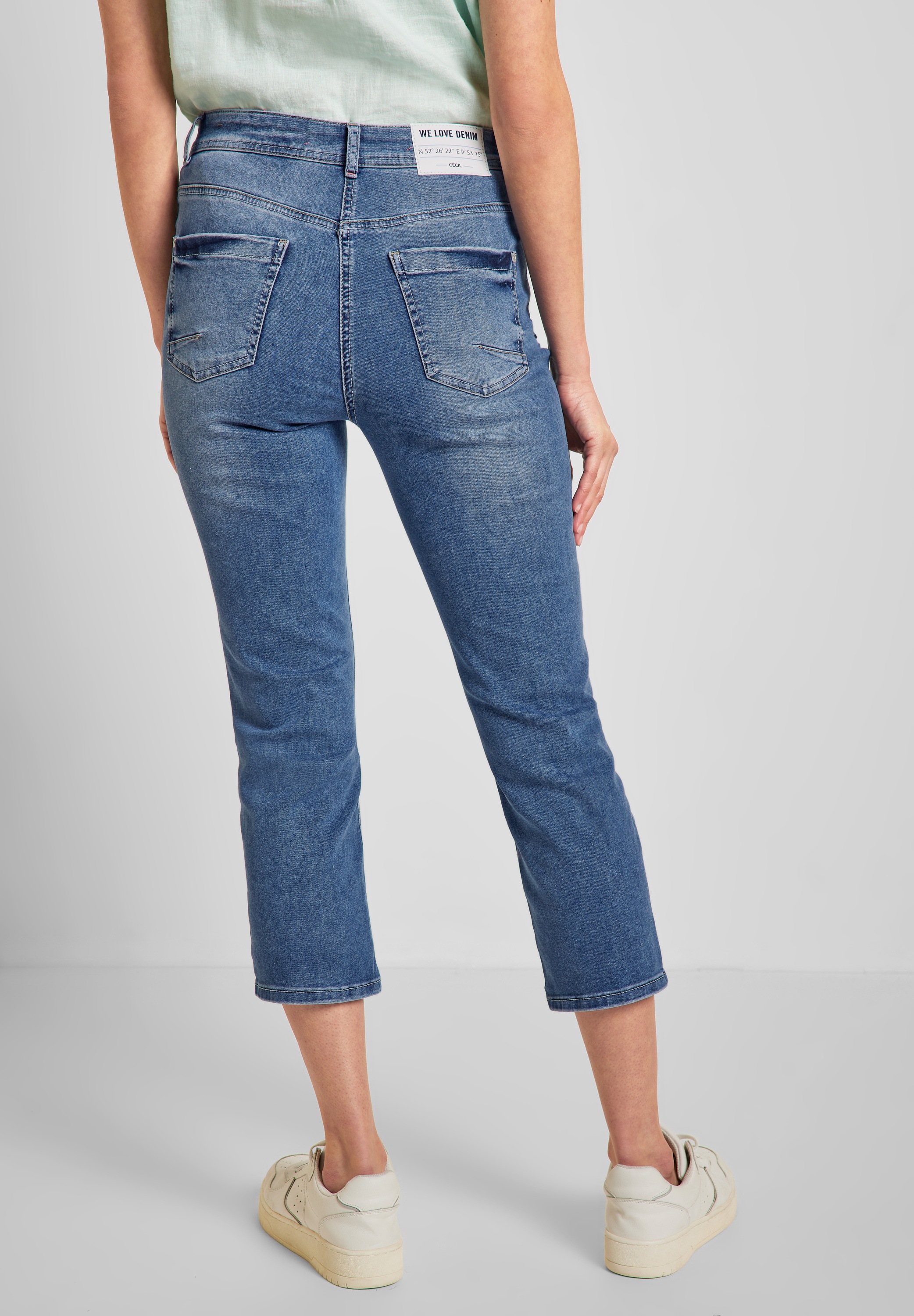 Cecil Gerade Jeans, 5-Pocket-Style