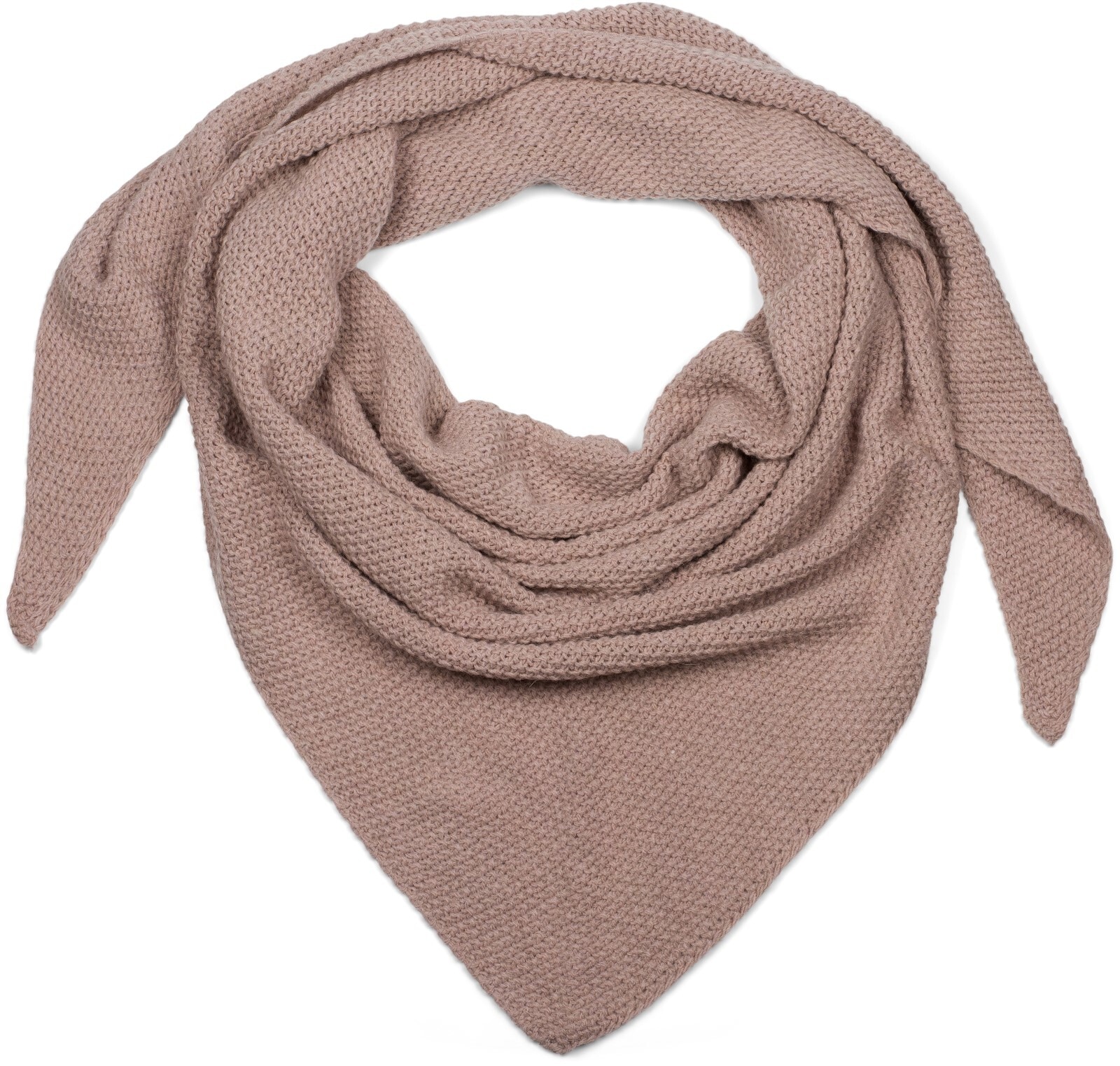 styleBREAKER Dreieckstuch "Strick Dreiecktuch Einfarbig" 1 Stk.