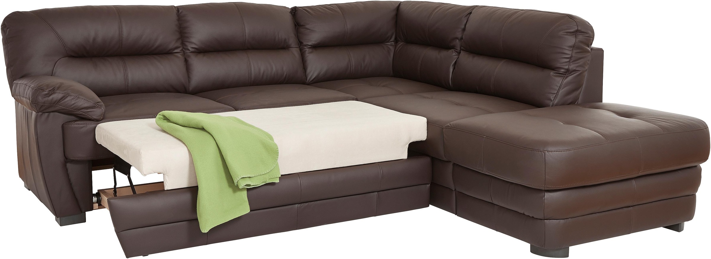 COTTA Ecksofa »Royale L-Form«, wahlweise mit Bettfunktion