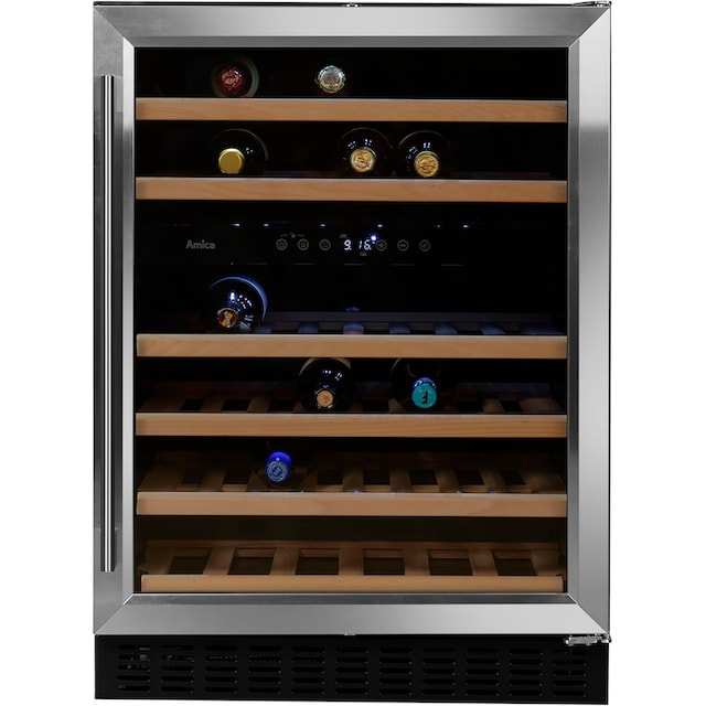 Amica Weintemperierschrank »WK 341 111 E«, für 46 Standardflaschen á 0,75l,  Standkühlschrank online kaufen | BAUR