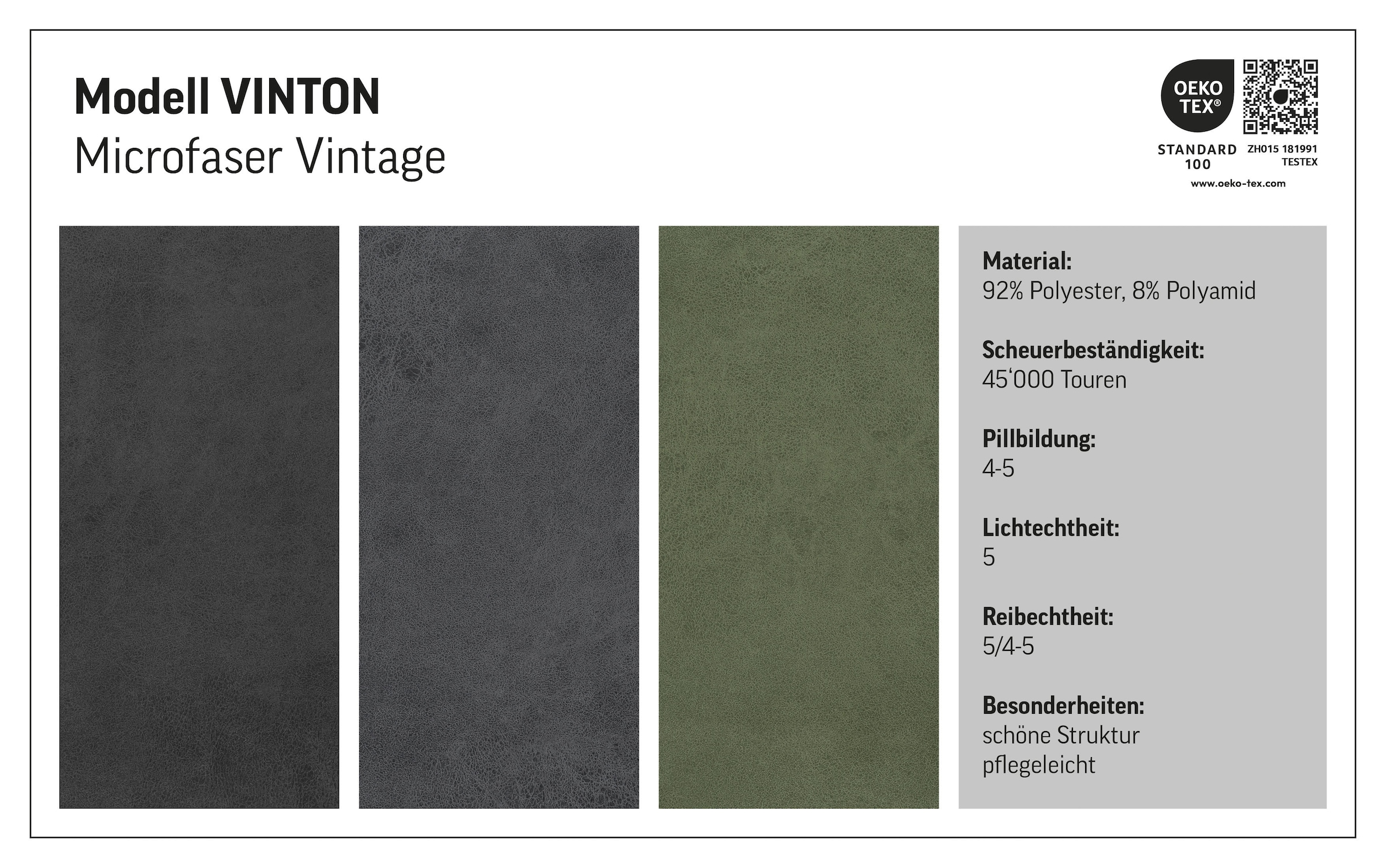 Places of Style Boxspringbett Vinton, aus massiver Eiche, verschiedene Härtegrade