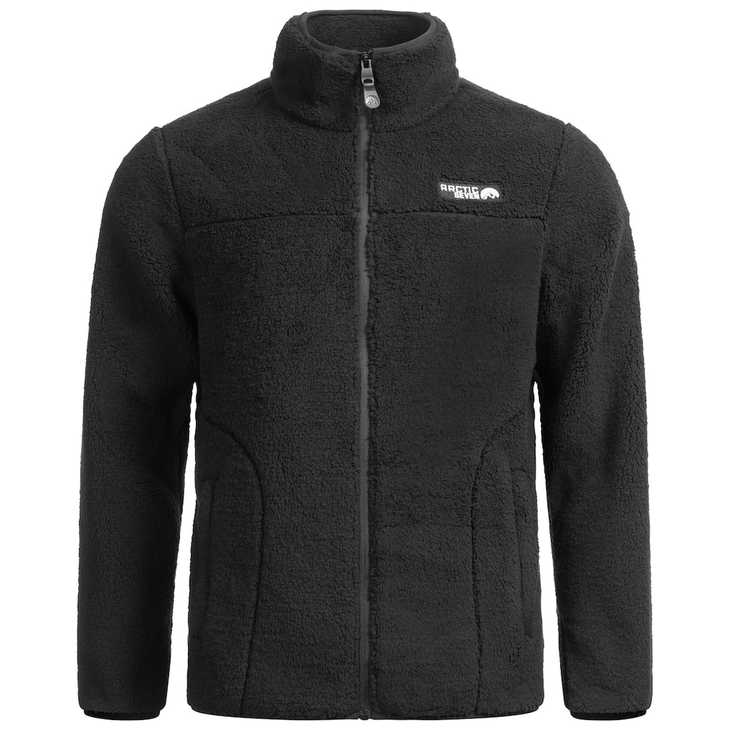 Arctic Seven Fleecejacke »ASWarmy«, Aus hochwertigem Sherpa-Fleece