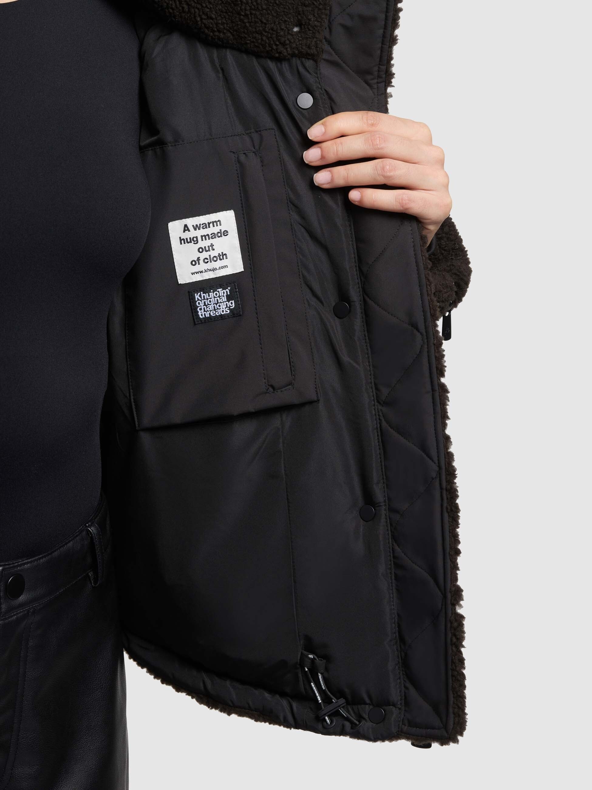 khujo Blouson »GIONNA« mit Kapuze