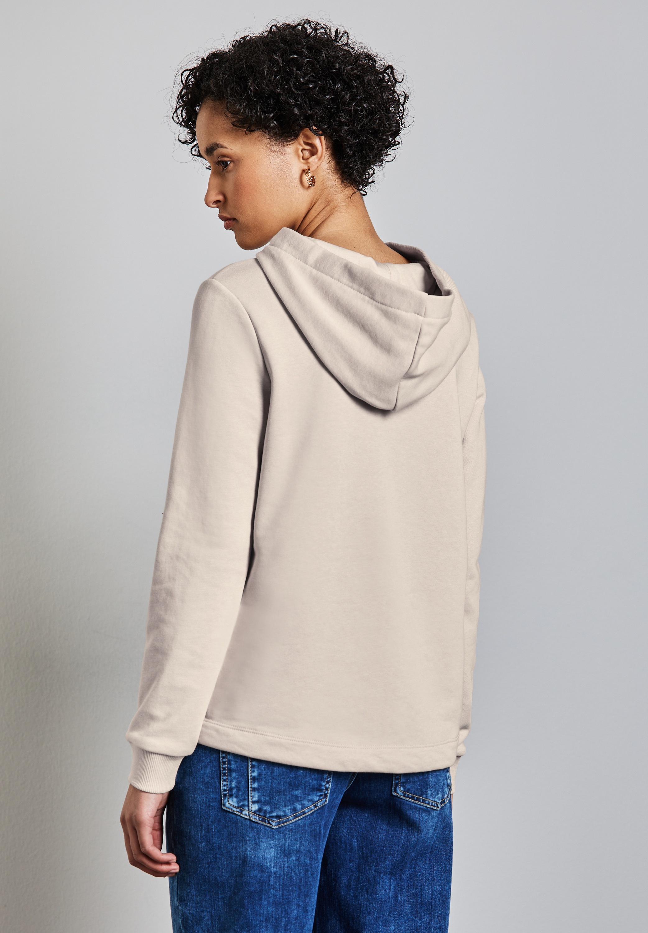 STREET ONE Hoodie, im soften Baumwoll-Mix