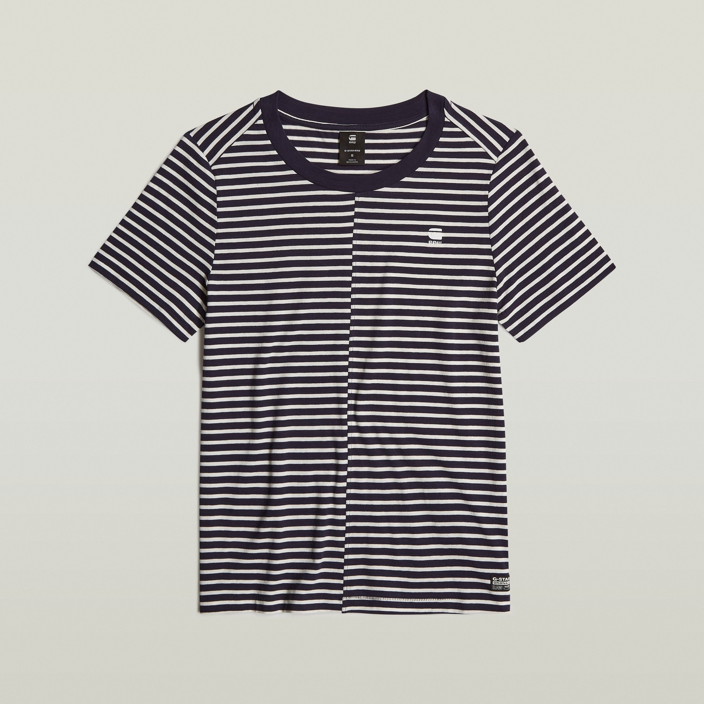 G-STAR T-Shirt »Front seam stripe r t wmn«