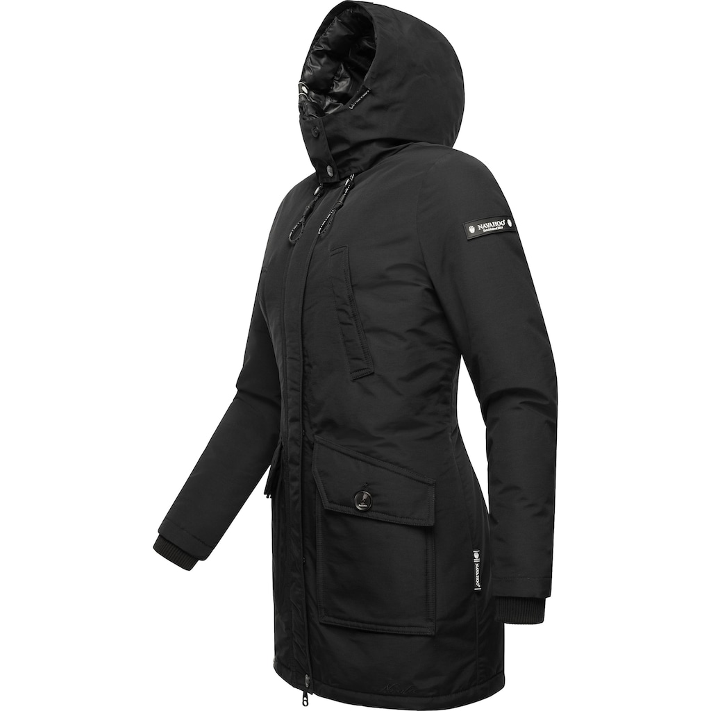 Navahoo Winterjacke »Blizzardstorm«, mit Kapuze