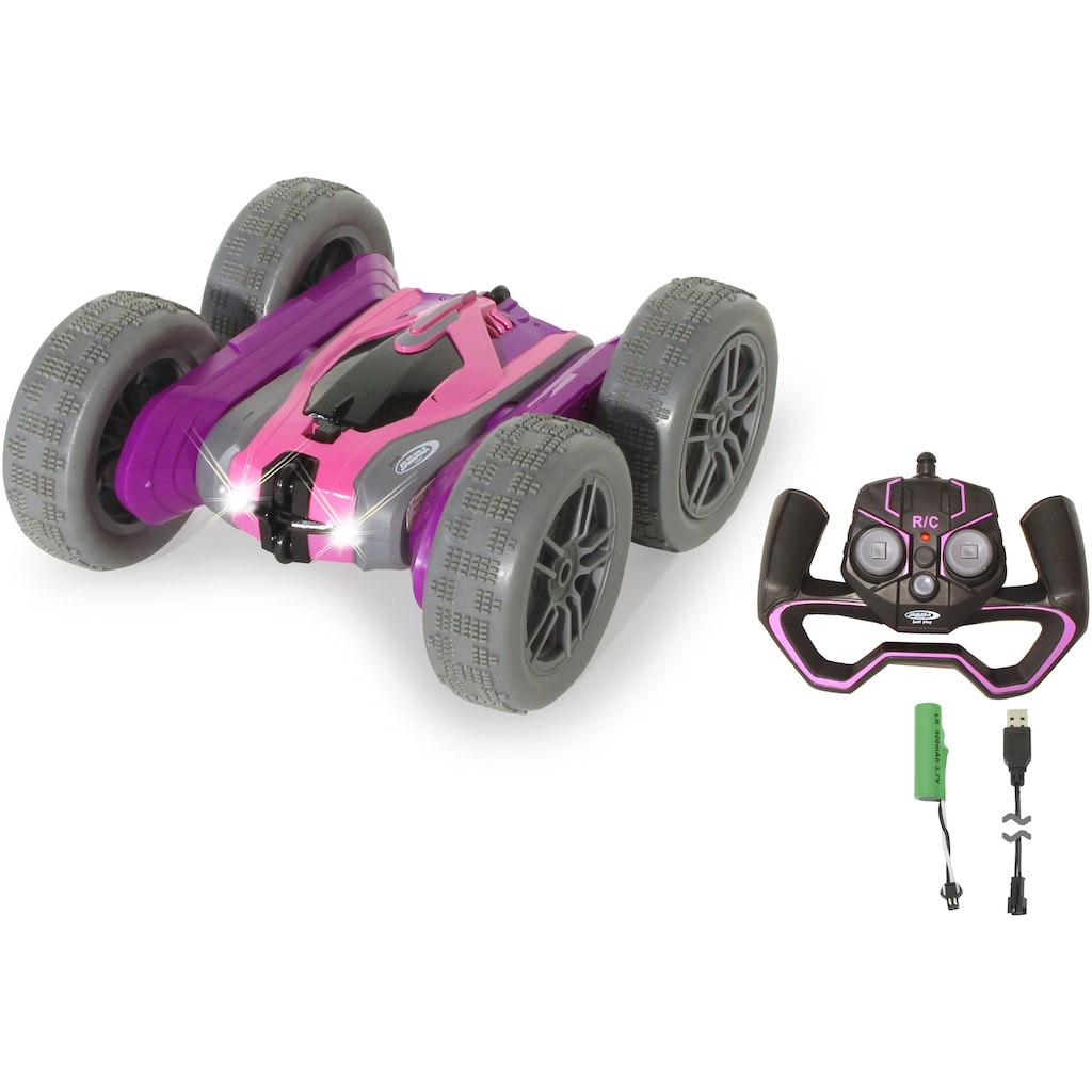 Jamara RC-Auto »SpinX Stuntcar 2,4GHz, lila-rosa«