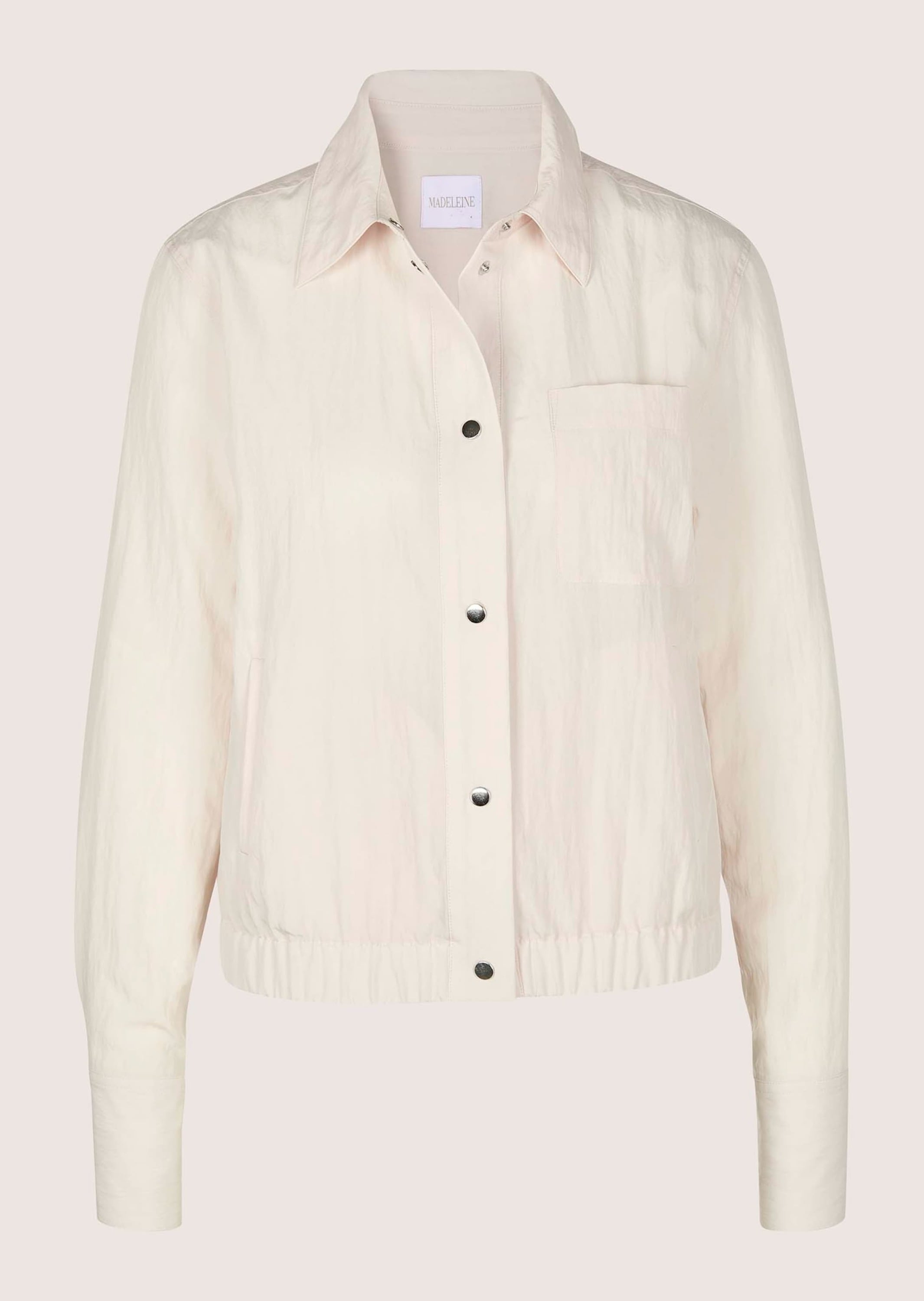 MADELEINE "Hemdbluse Blusenshirt mit Brusttasche" Breite Manschetten