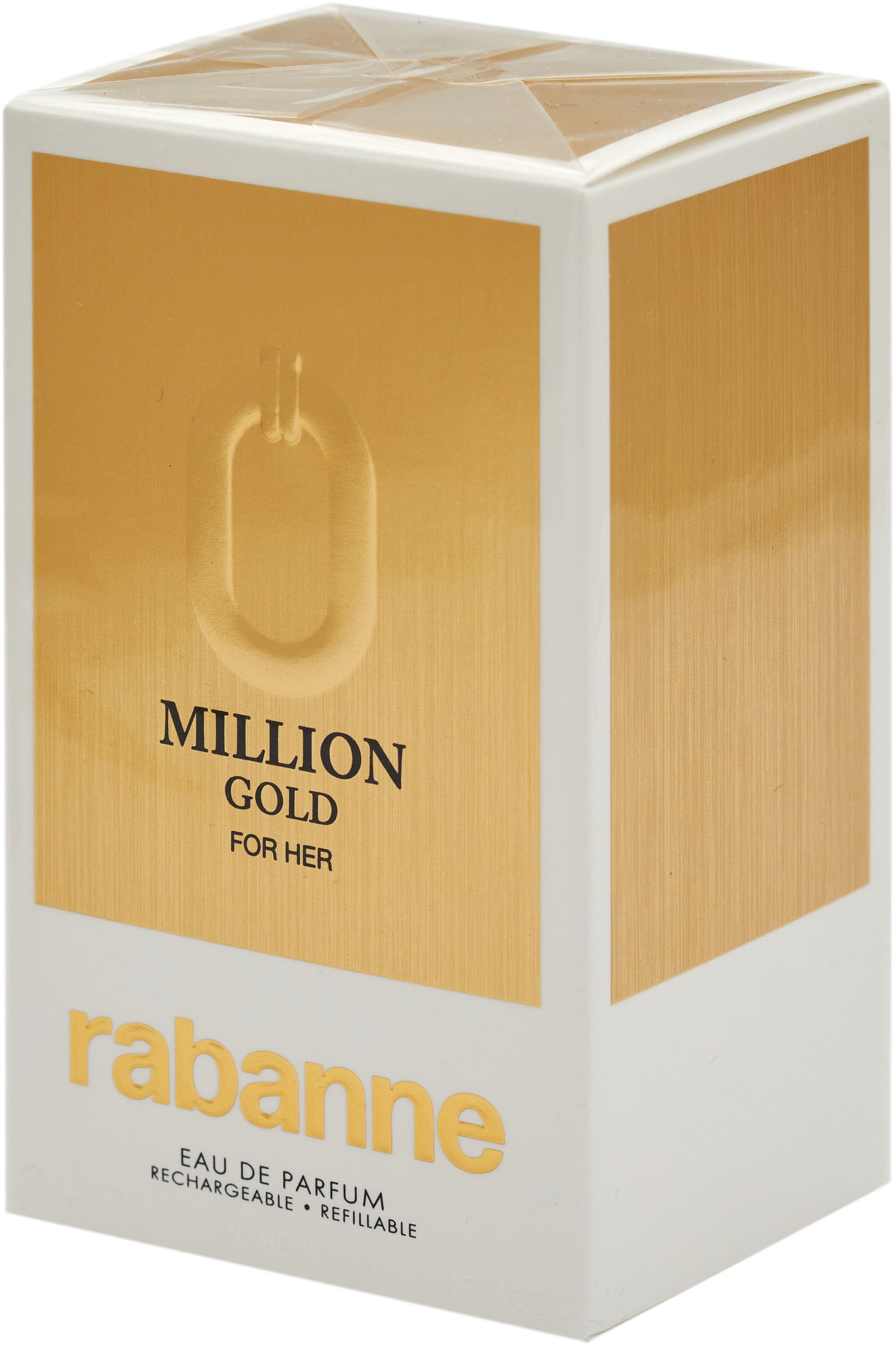 paco rabanne Eau de Parfum »Rabanne Million Gold Intense for Her«, Luxuriöser Duft mit blumigen und sinnlichen Noten.