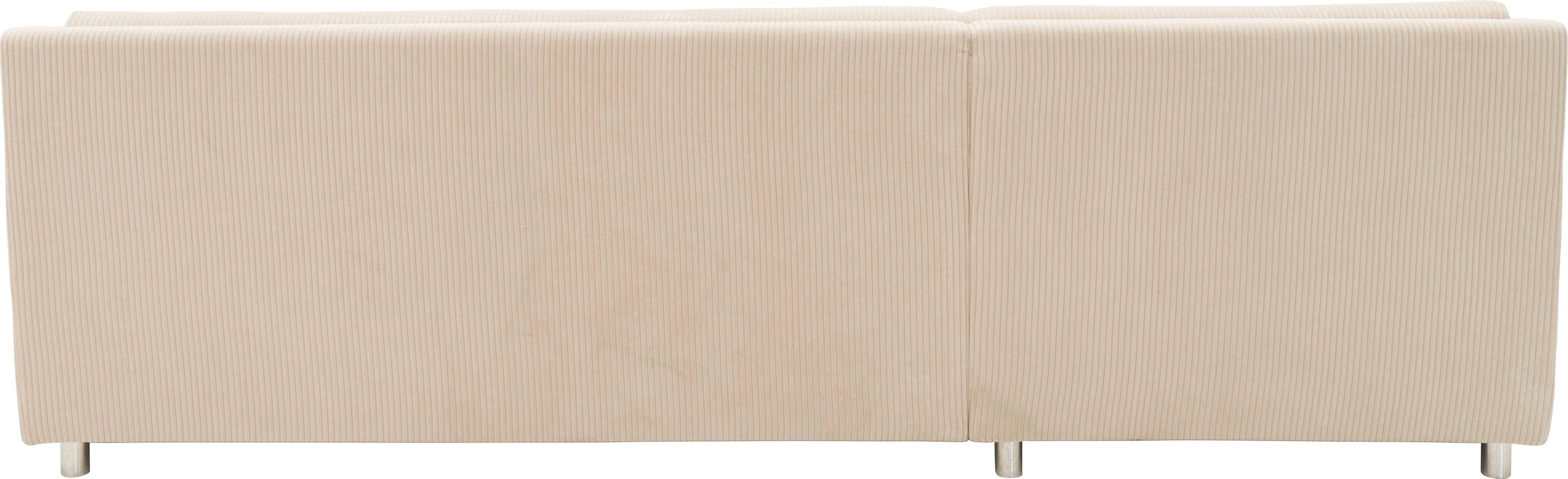 DOMO collection Ecksofa Treviso, wahlweise mit Bettfunktion, incl. Zierkissen