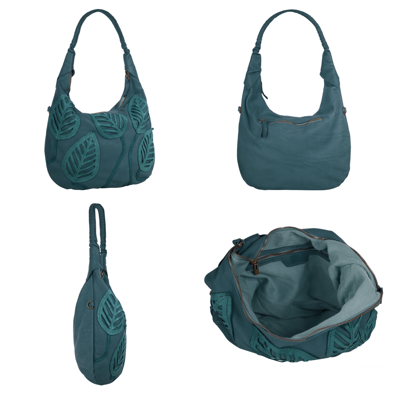 Samantha Look Shopper, echt Leder, Made in Italy