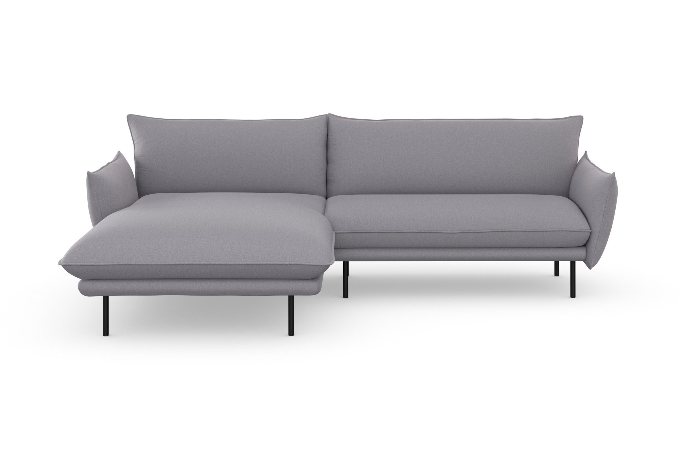 OTTO home Ecksofa "Stine L-Form" Besonderes Design durch Kissenoptik und Ke günstig online kaufen