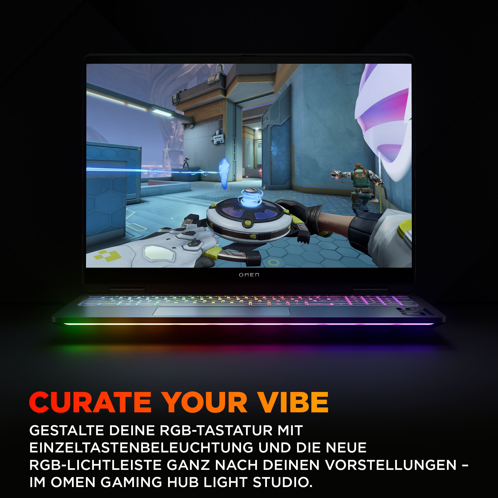 HP Gaming-Notebook »OMEN Max 16-ak0097ng«, 40,6 cm, / 16 Zoll, AMD, Ryzen™ AI 9, GeForce RTX 5080, 1000 GB SSD
