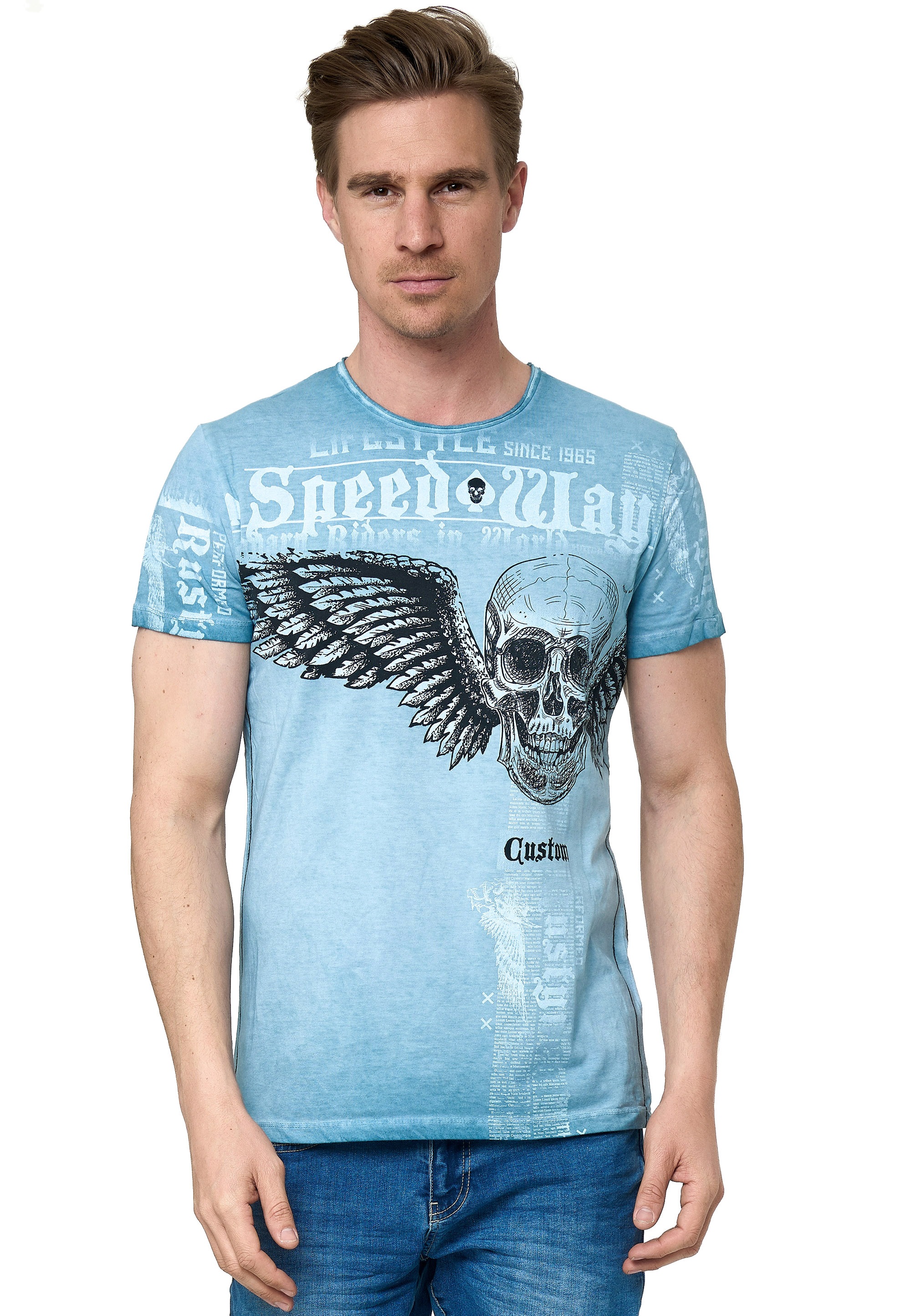T-Shirt, Rusty mit Neal ▷ | coolem BAUR Allover-Print für