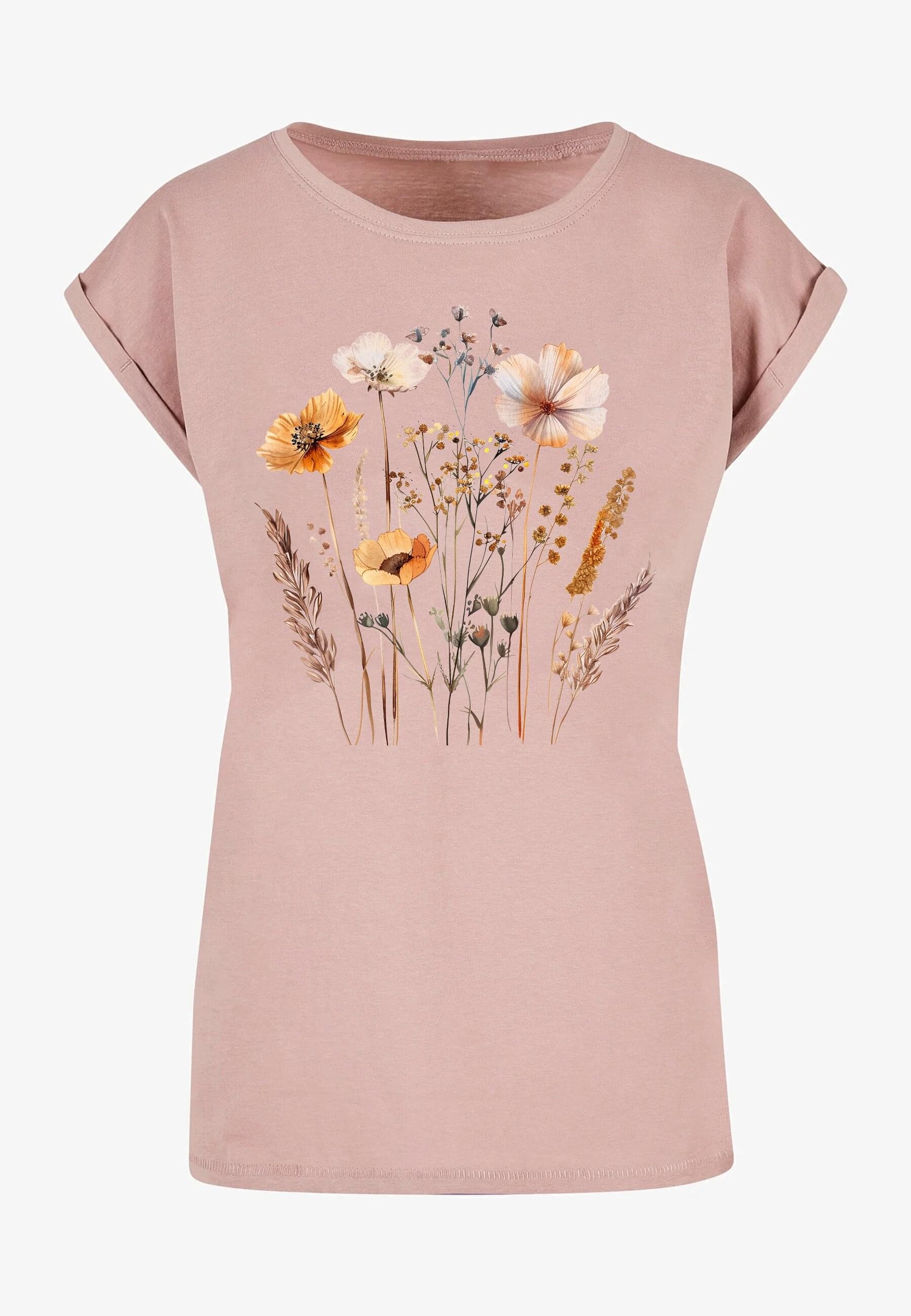 CLOUD 5IVE T-Shirt "CLOUD 5IVE Ladies Wildflower Duskrose Tee" 1 Stk. tlg. günstig online kaufen
