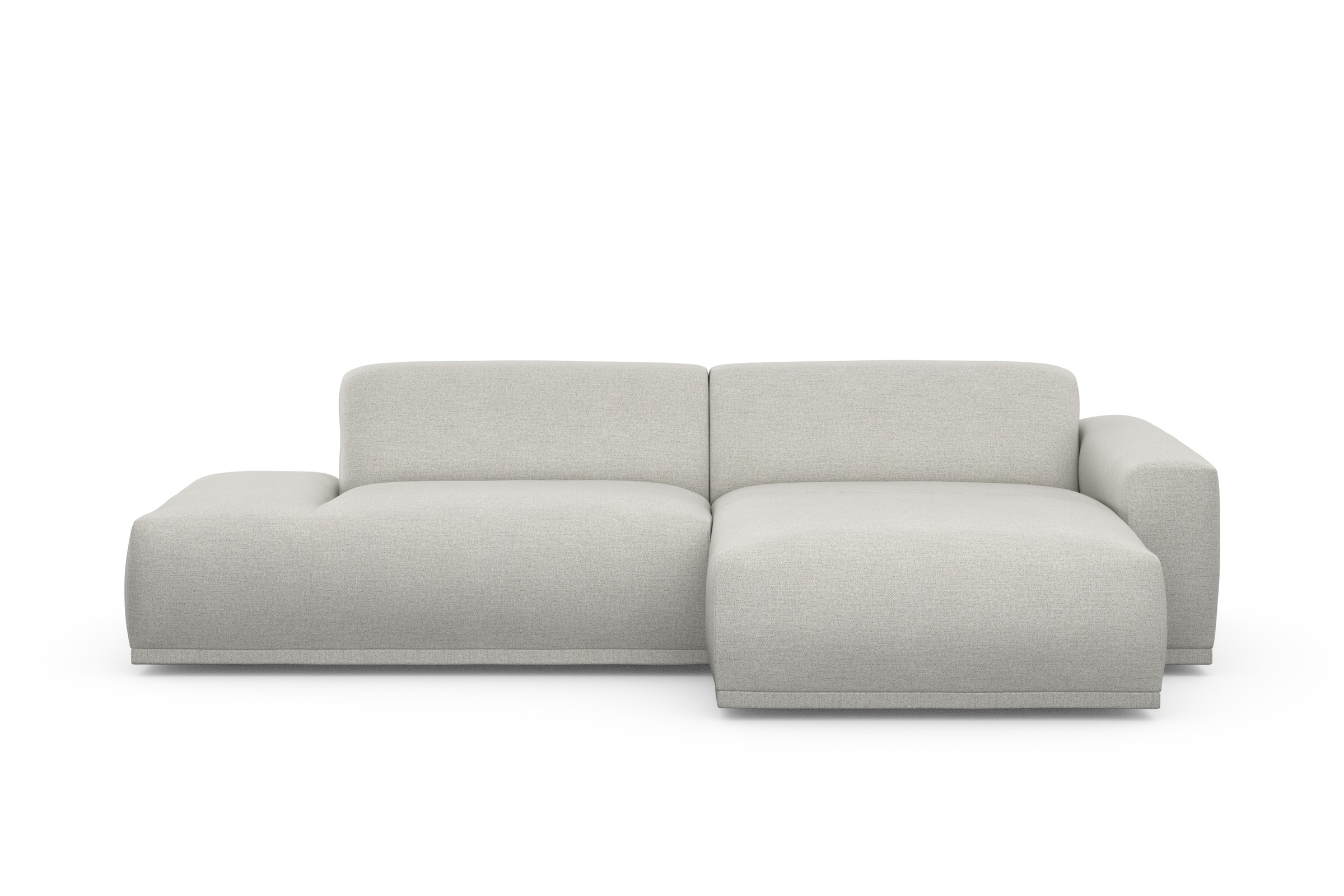 TRENDMANUFAKTUR Ecksofa Braga, aus 2 Teilen, moderner Cord-Stoff günstig online kaufen