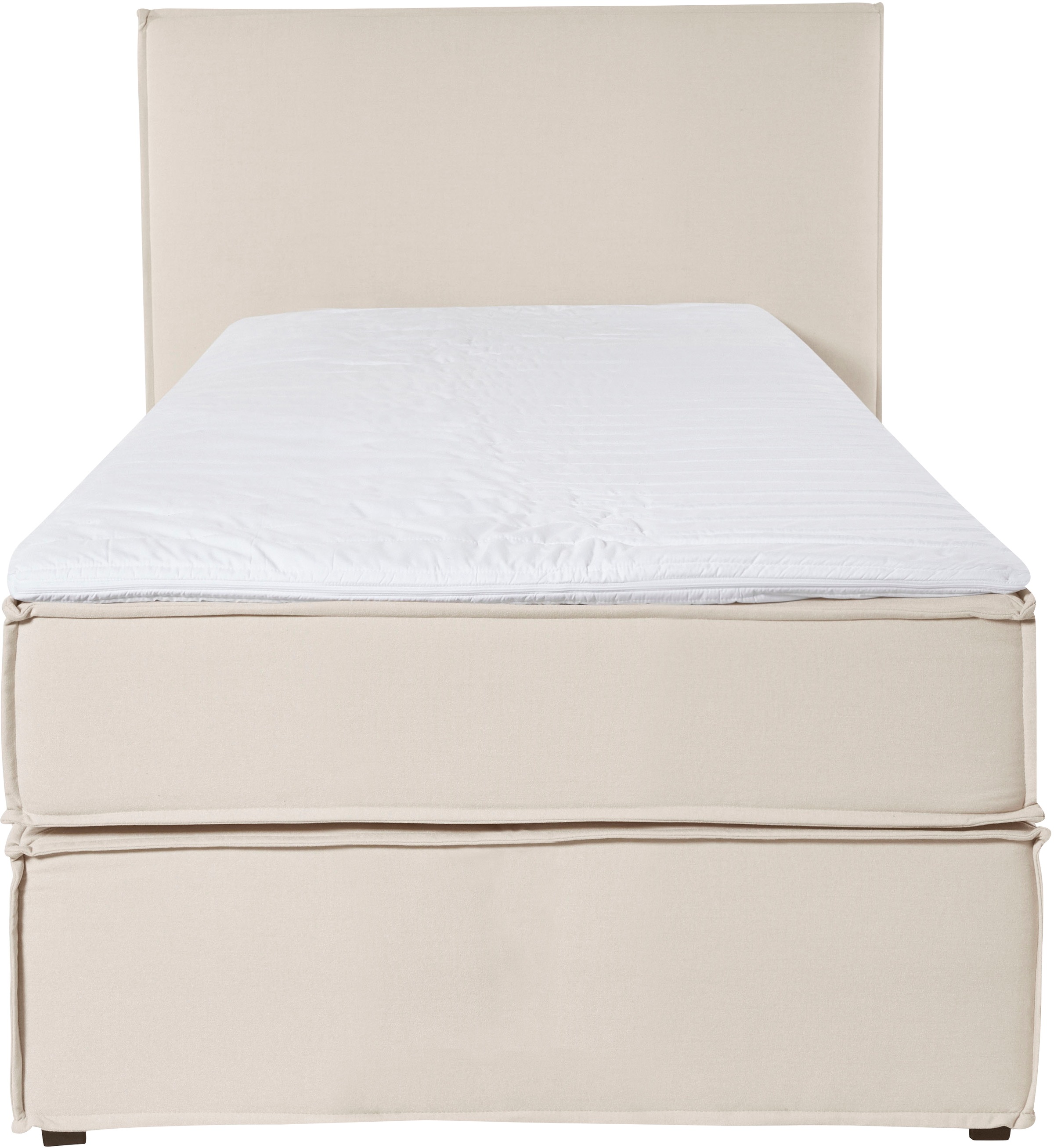 LeGer Home by Lena Gercke Boxspringbett "Yuma", incl. Topper, in 4 Breiten, günstig online kaufen