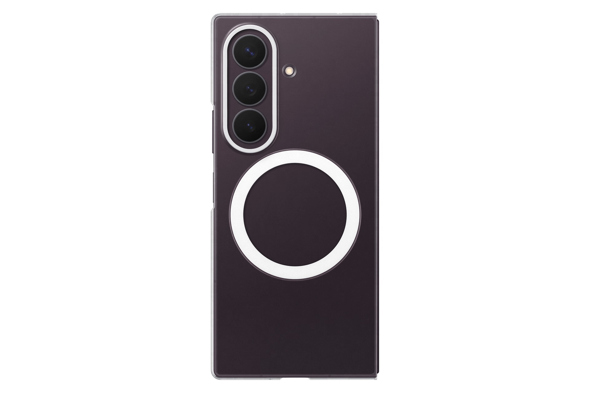 Samsung Smartphone-Hülle »Clear Magnet Case für Galaxy Fold8 Ultra« Smartphones Backcover, Schutzhülle, Handyschutzhülle, Case, Schutzcase, stoßfest