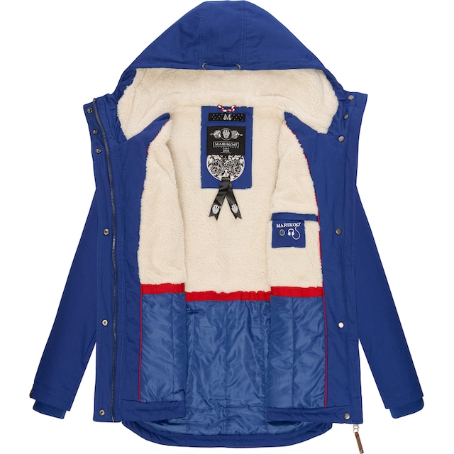 Marikoo Winterjacke »Bikoo«, mit Kapuze, sportliche Damen Outdoor  Baumwolljacke mit Kapuze online kaufen | BAUR