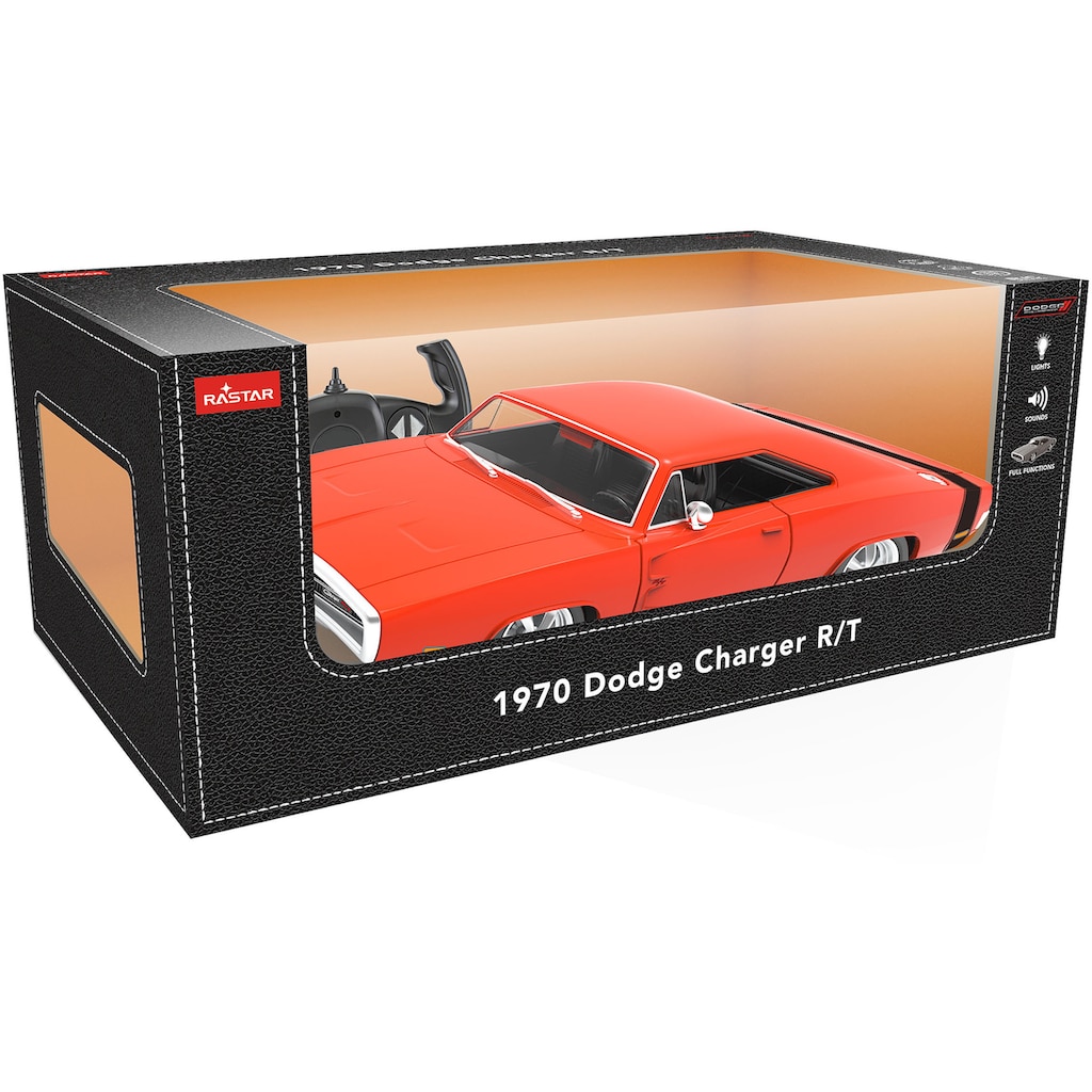Jamara RC-Auto »Dodge Charger R/T 1970, 1:16, rot, 2,4GHz«
