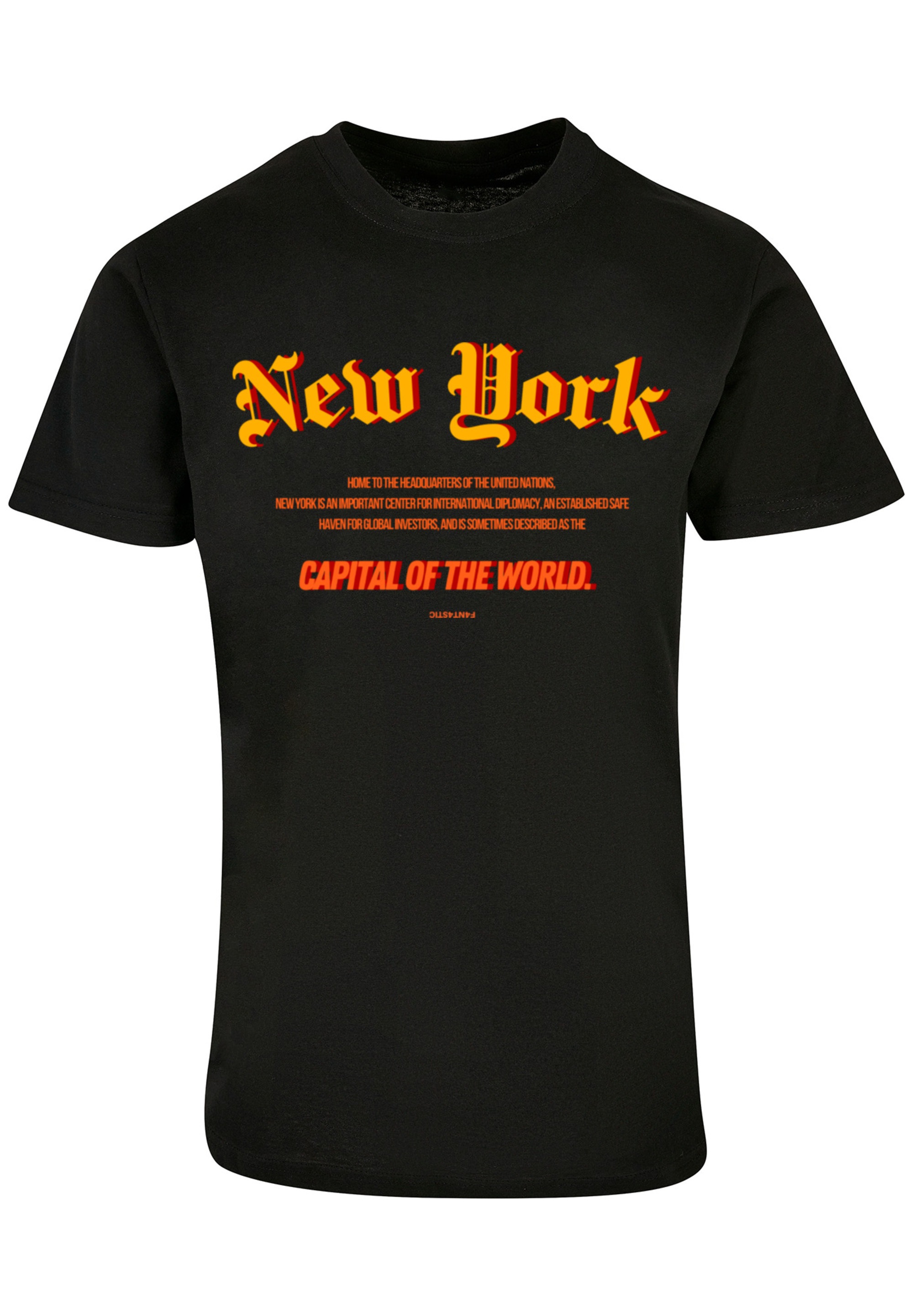 F4NT4STIC T-Shirt "New York TEE UNISEX", Print günstig online kaufen