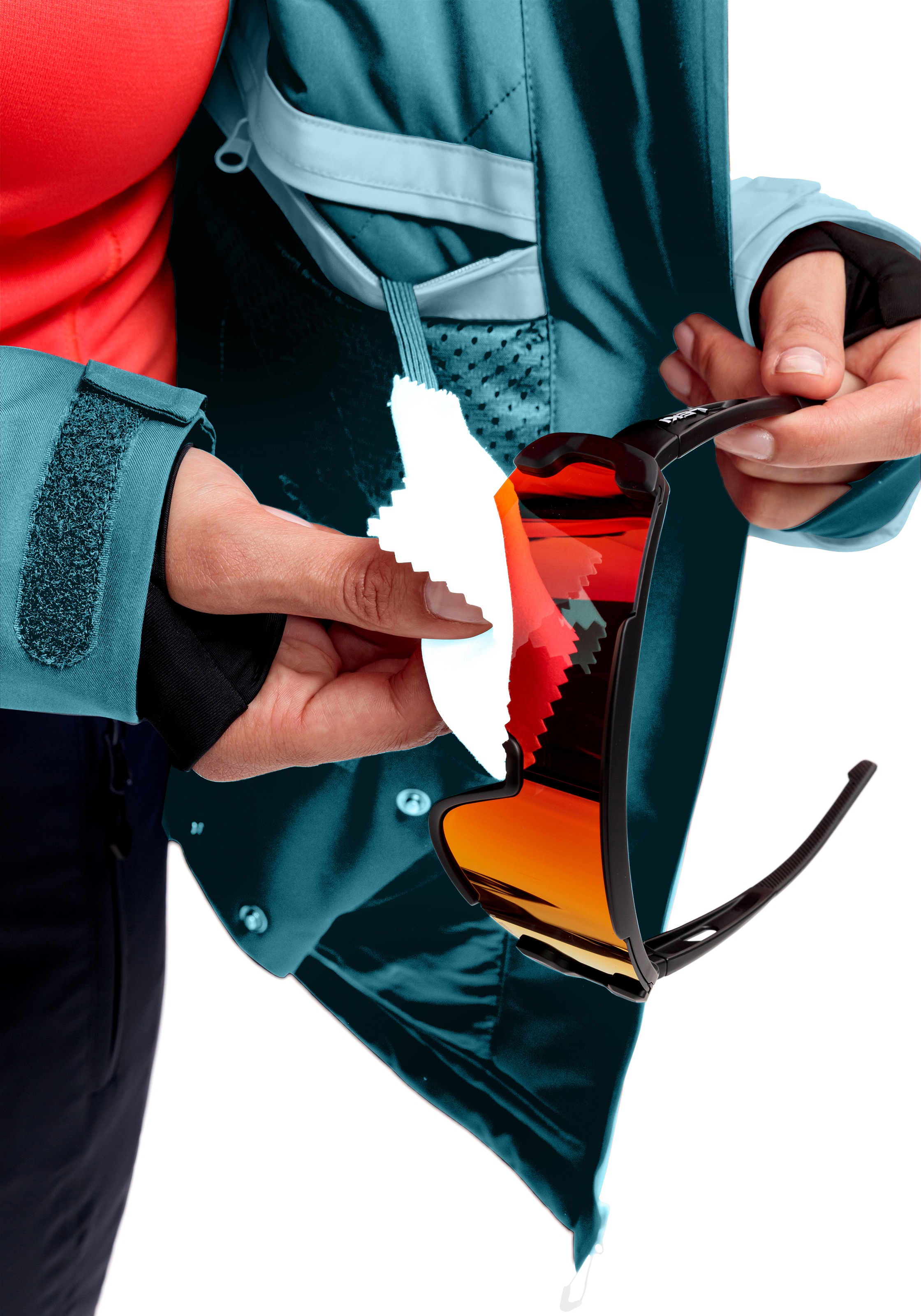 Maier Sports Skijacke »Glacierguard W«, Damen Winterjacke wattiert u. wasserdicht