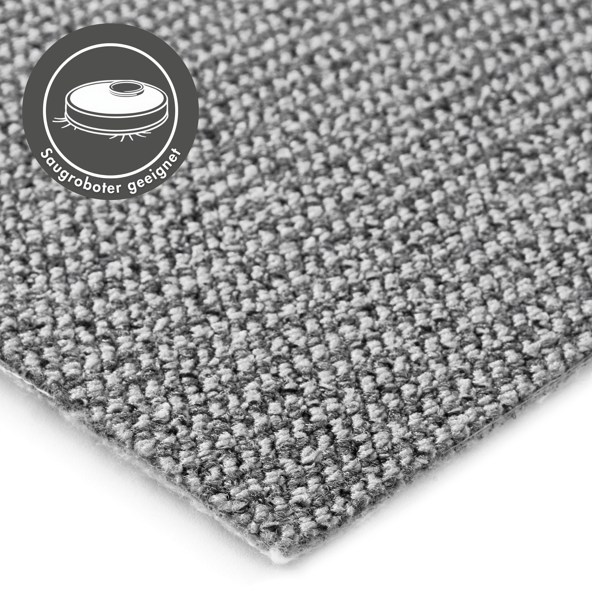 Andiamo Teppichboden »Tulsa, Schlinge, Made in Belgium«, rechteckig, 6 mm Höhe, meliert, Breite 400 cm oder 500 cm, strapazierfähig & pflegeleicht