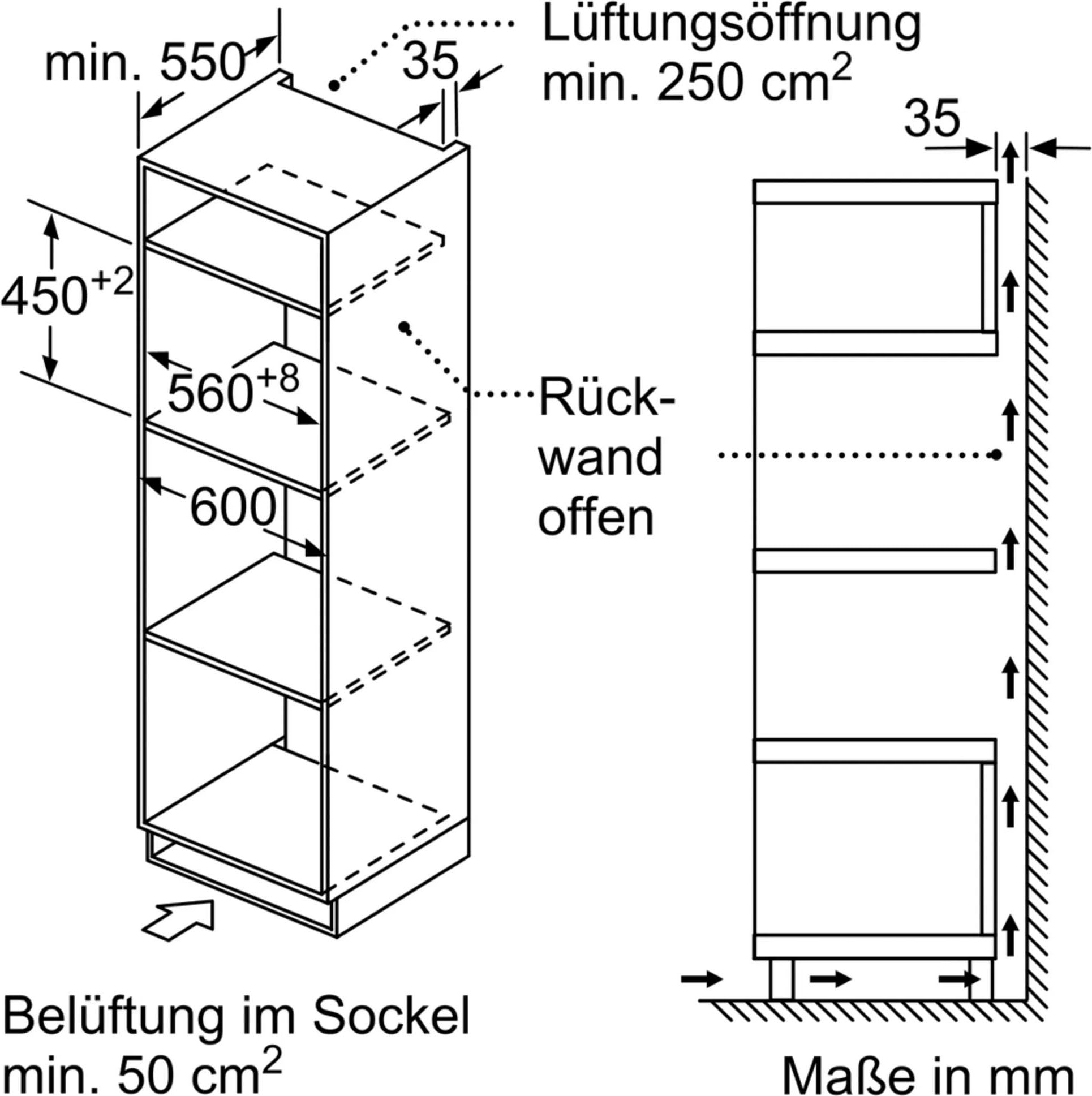 SIEMENS Einbau-Mikrowelle »CM585AGS0«, Mikrowelle, mit Heißluft