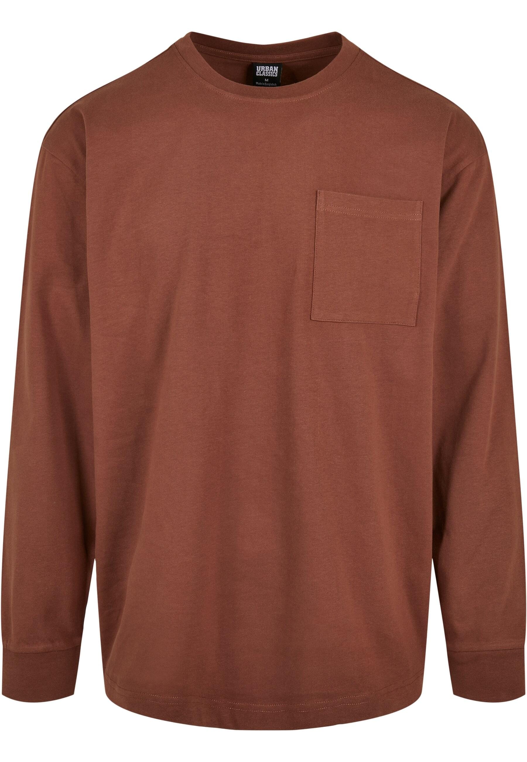 URBAN CLASSICS Longsleeve "Urban Classics Herren Heavy Oversized Pocket Lon günstig online kaufen