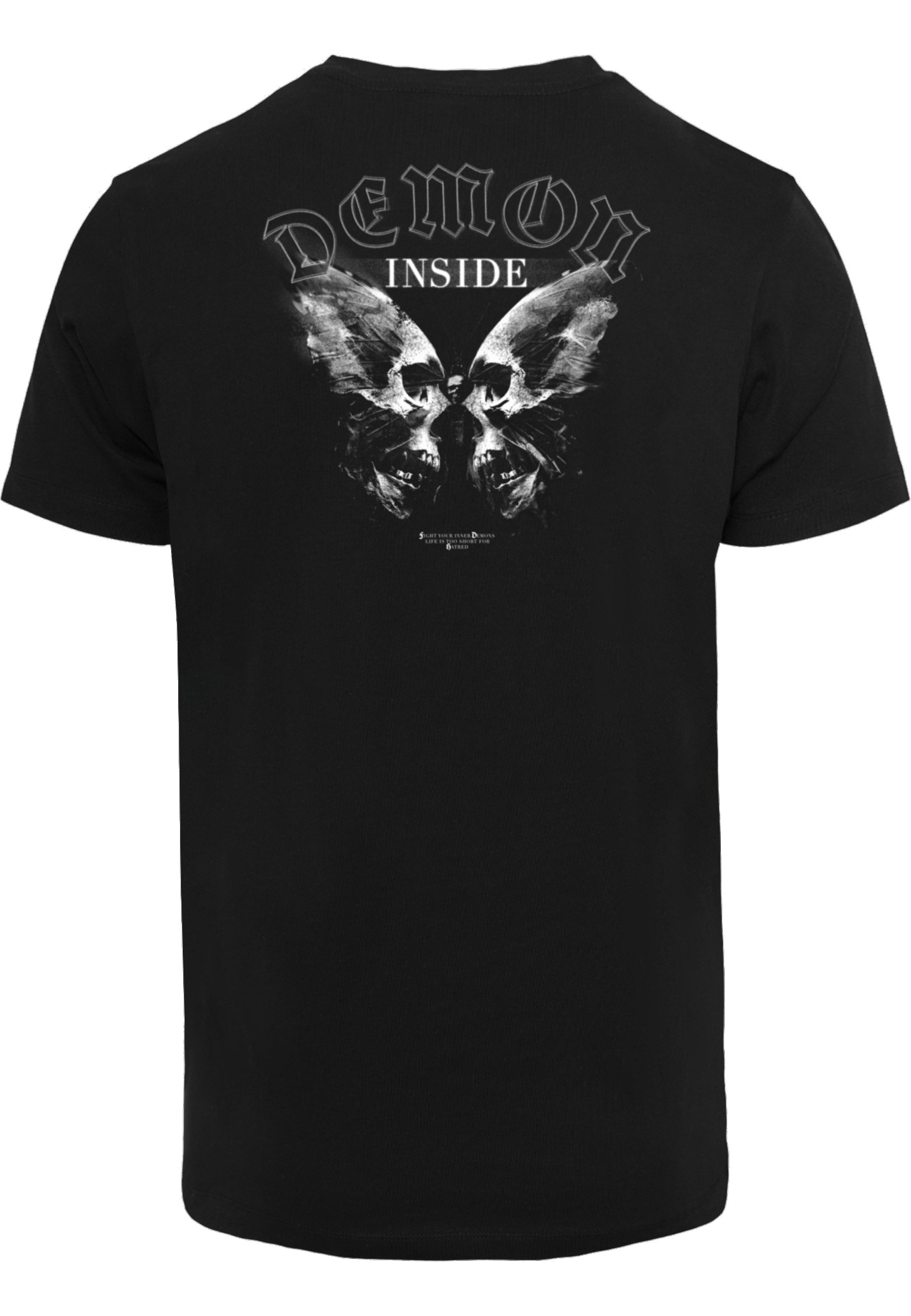 MisterTee T-Shirt »MisterTee Skull Butterfly Tee« 1 Stk.
