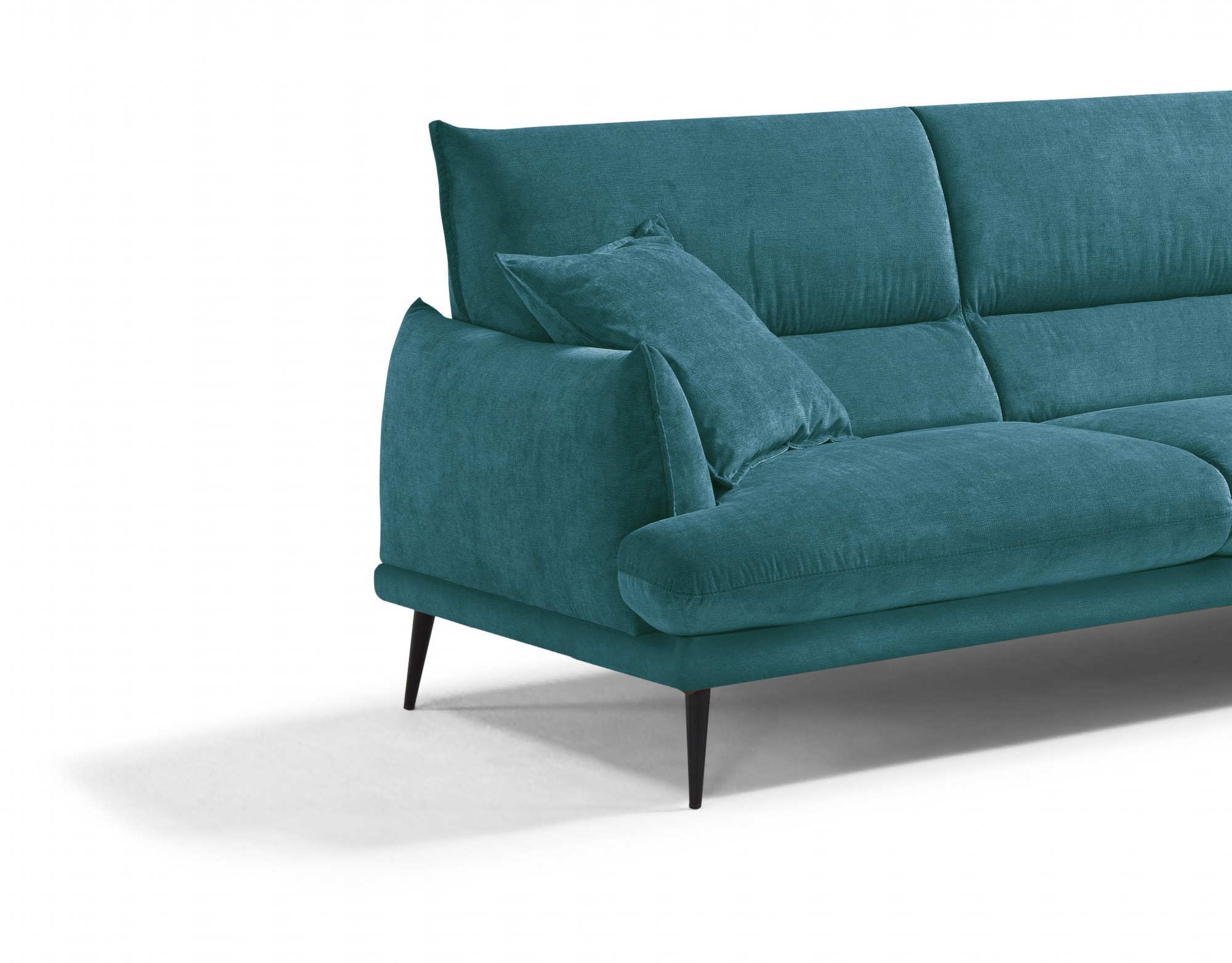 Egoitaliano Ecksofa "FUNNY, hochwertiges & aktuelles Design, bequeme Rücken günstig online kaufen