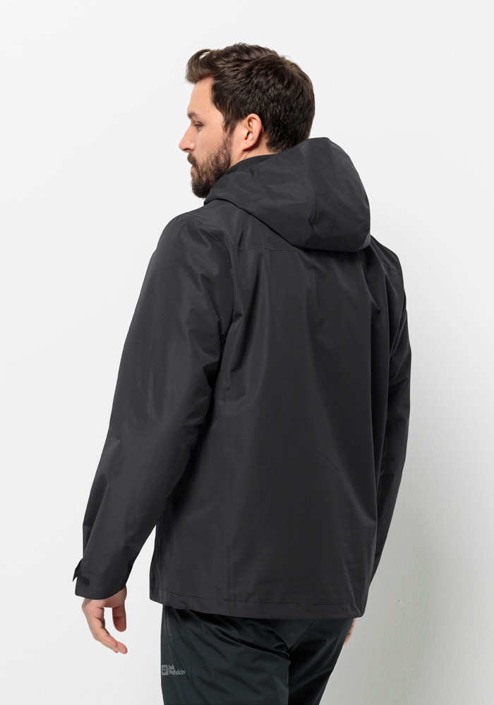 Jack Wolfskin 3-in-1-Funktionsjacke "TAUBENBERG 3IN1 JKT M", mit Kapuze, mi günstig online kaufen