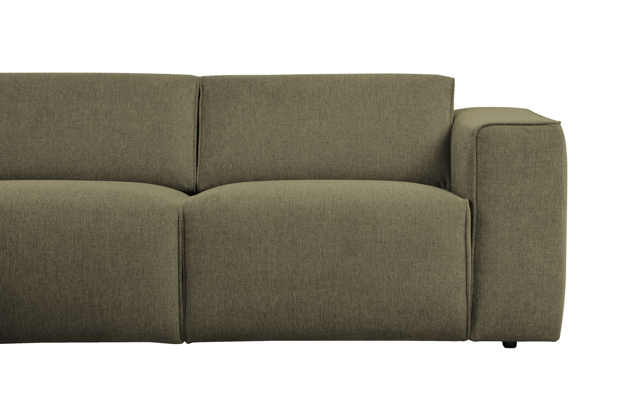 andas Ecksofa »Noord«, mit Kedernaht, in einem Soft-Touch Bezug