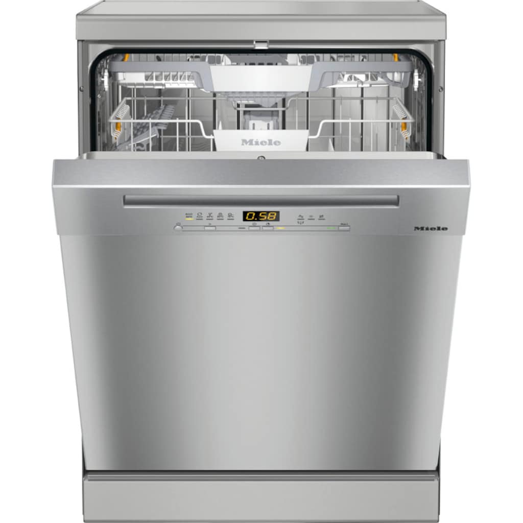 Miele Standgeschirrspüler »G 5210 SC Active Plus«, G 5210 SC Active Plus, 14 Maßgedecke, 3D-MultiFlex-Schublade