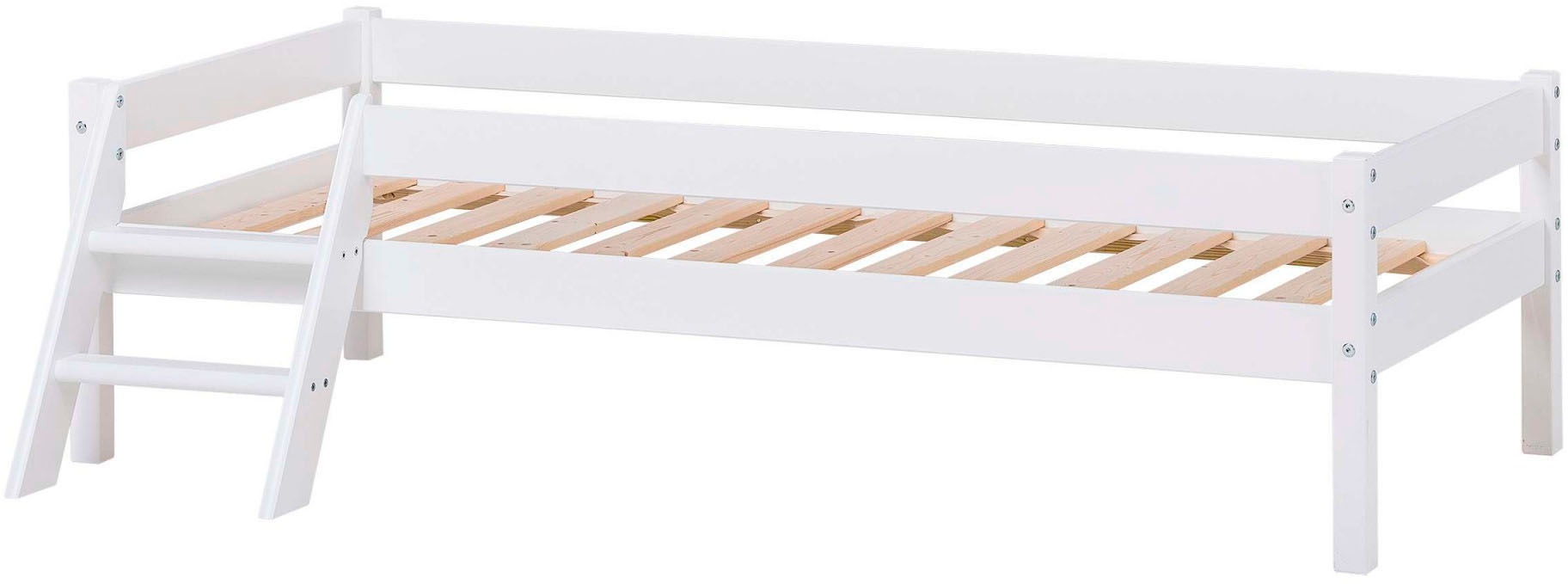Home affaire Jugendbett "ECO One", Kinderbett mit Rausfallschutz und Leiter günstig online kaufen
